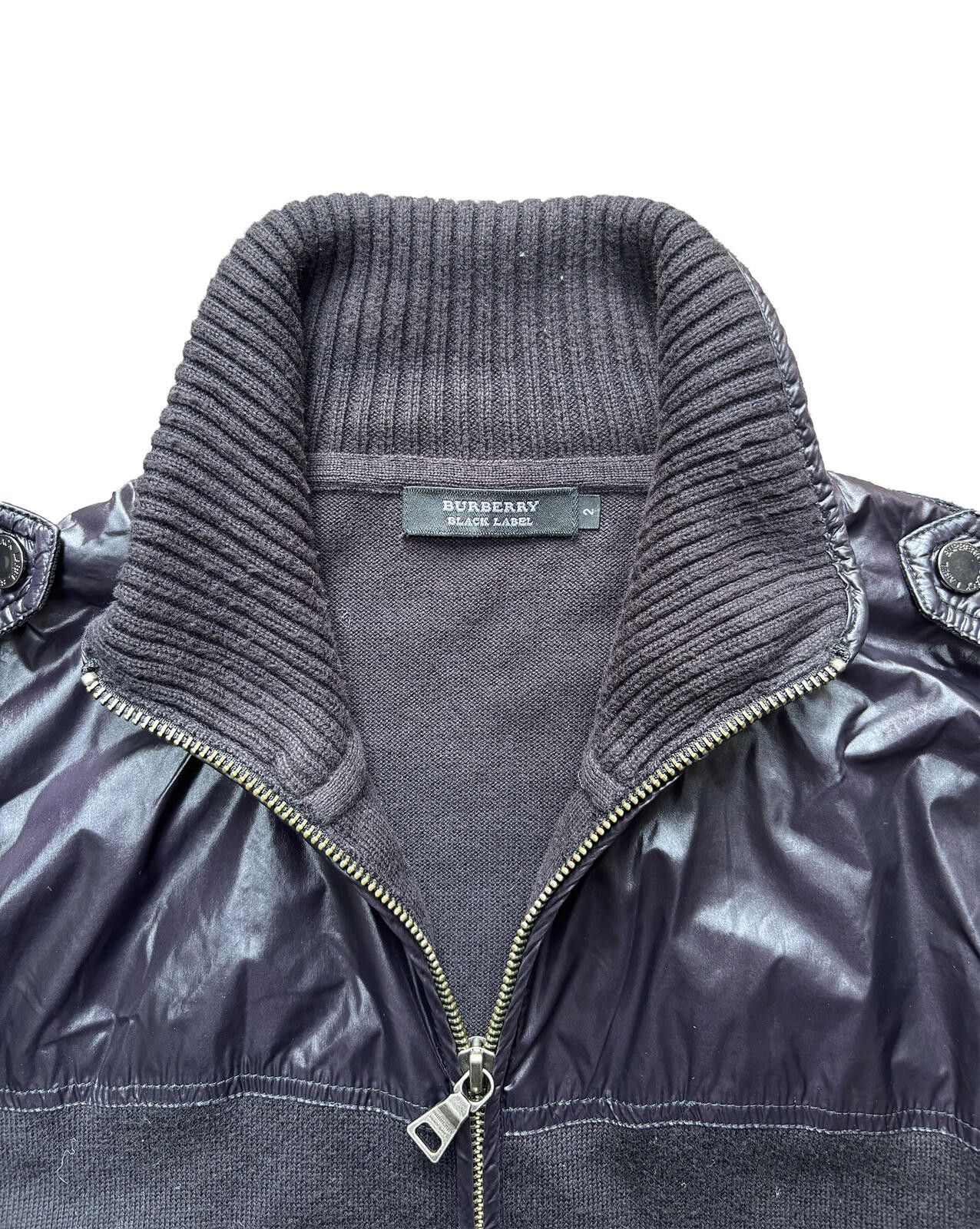 Burberry Burberry Black Label Knit Zip Jacket Black Size S Size US S / EU 44-46 / 1 - 4 Thumbnail