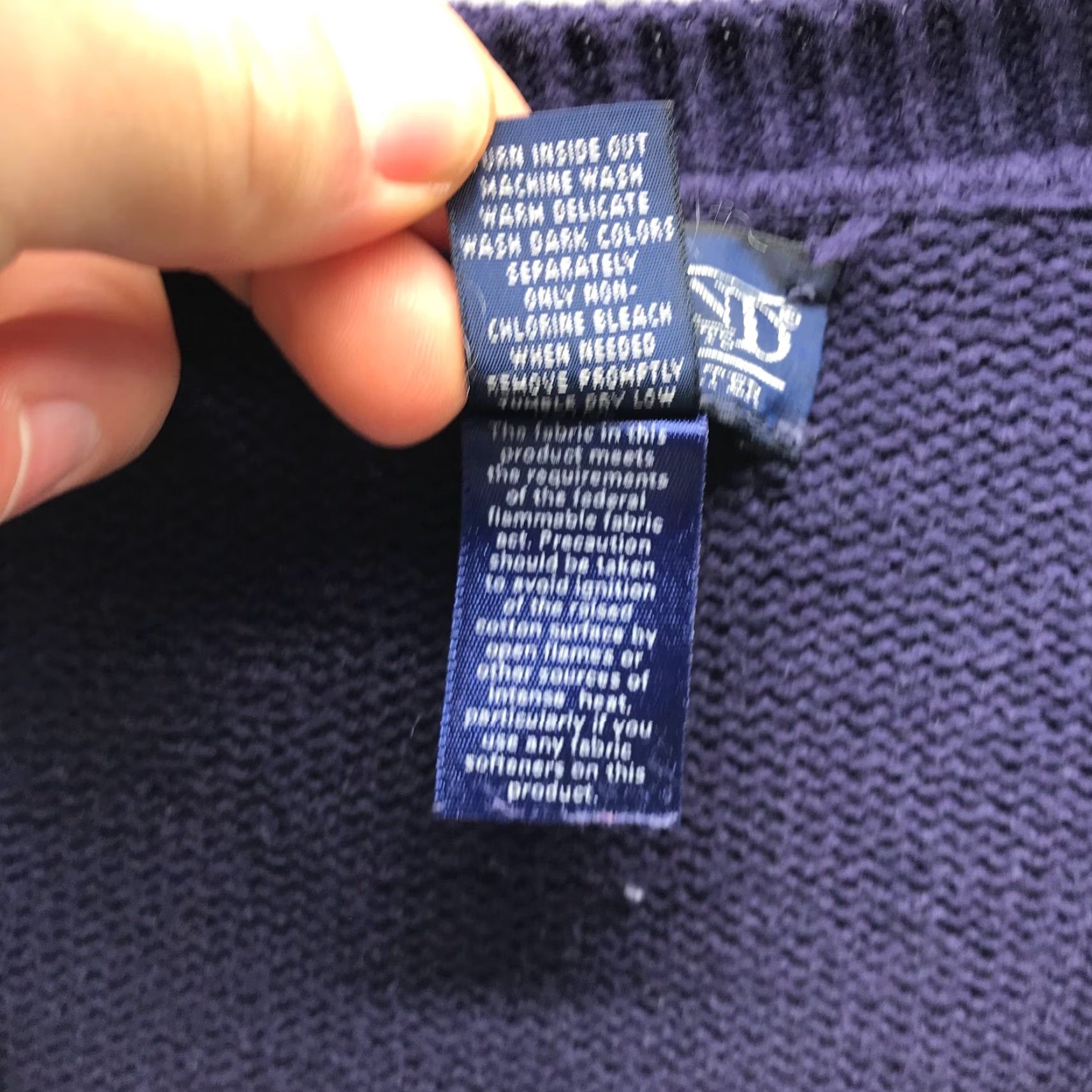 Lands' End VINTAGE Lands End Sweater Mens XL Blue Fisherman Knit Crew Neck Button 80s 90s USA Mens XL Blue Lands' End Sweater Size US XL / EU 56 / 4 - 4 Thumbnail