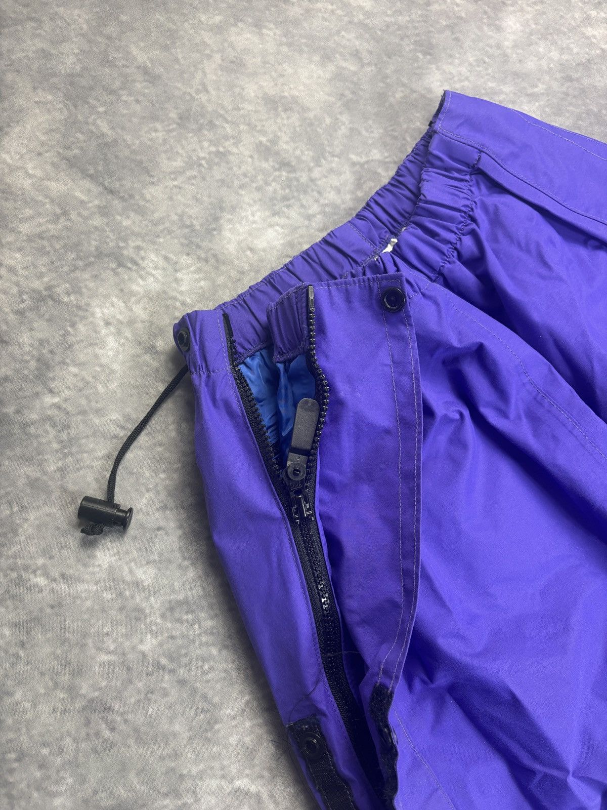 Goretex × Mountain Equipment Company × Vintage 1990s Vintage MEC Wind Pants Goretex Shell Hiking Rain 90s Size US 30 / EU 46 - 6 Thumbnail