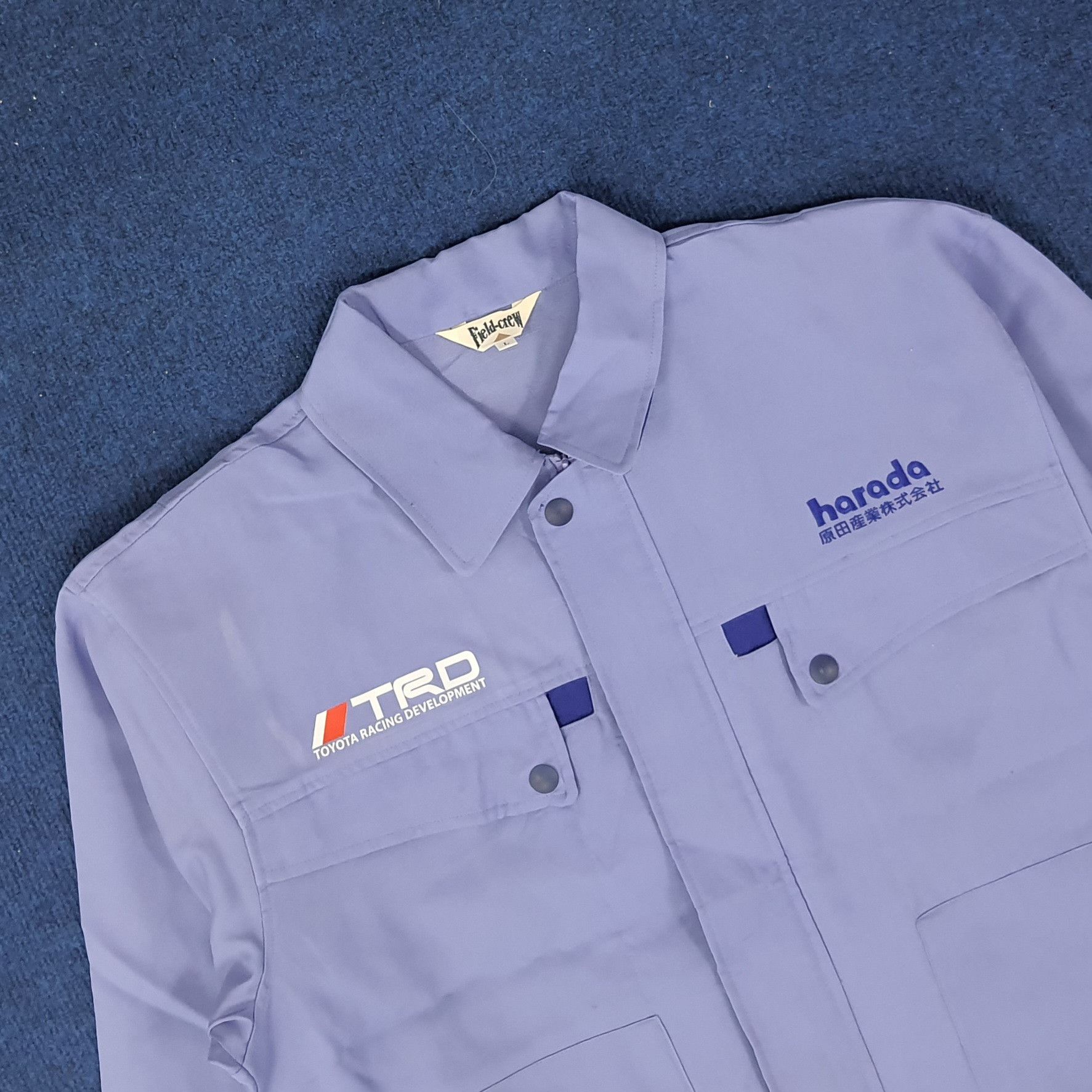 Japanese Brand × Vintage Vintage TRD Toyota Racing Motorsports Jacket C222N13 Size US L / EU 52-54 / 3 - 4 Thumbnail
