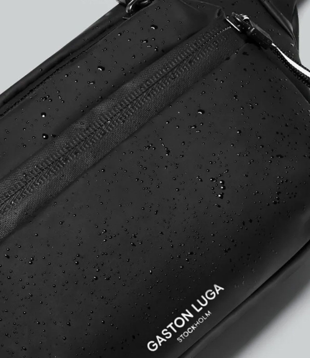 Designer Gaston Luga splash hip pack black men’s Size ONE SIZE - 5 Thumbnail