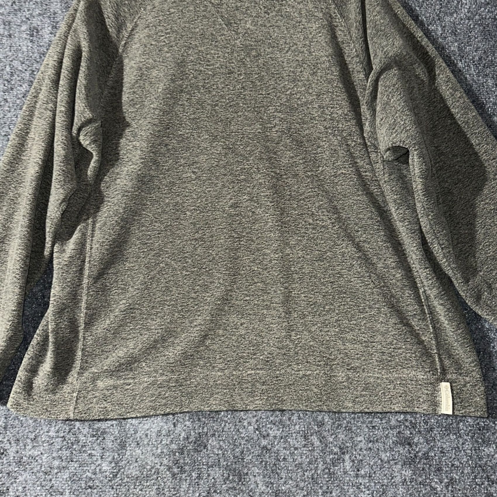 Vintage Columbia Sweatshirt Mens Large Green Fleece Long Sleeve Pullover Crew Neck Size US L / EU 52-54 / 3 - 4 Thumbnail