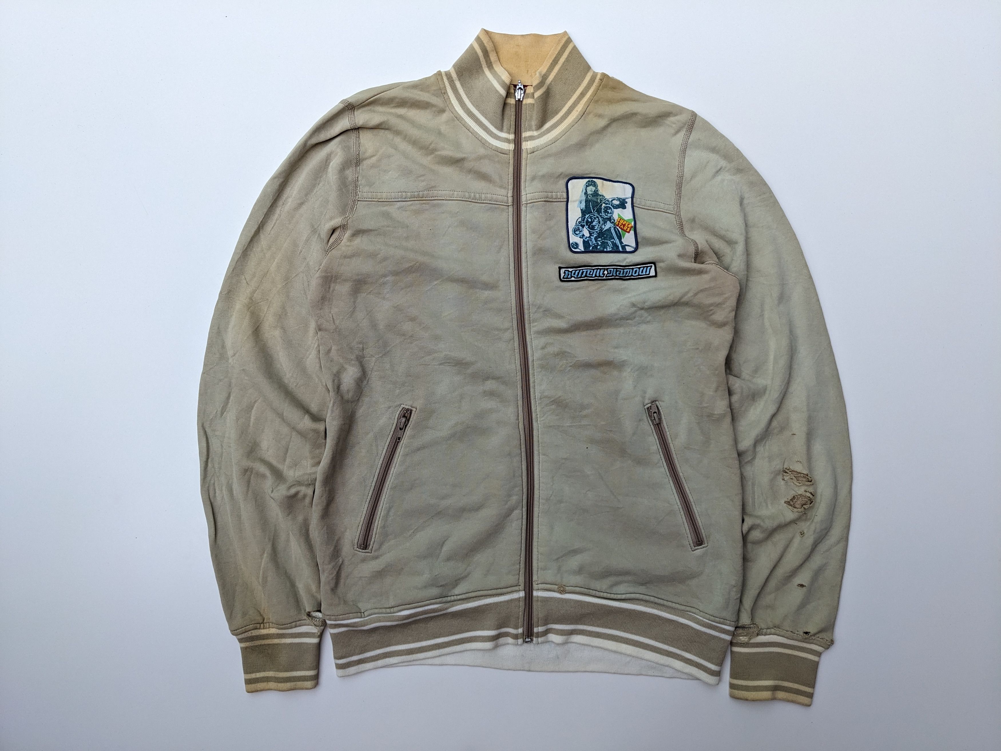 Hysteric Glamour × Vintage Vintage Hysteric Glamour zipper jacket Size US S / EU 44-46 / 1 - 1 Thumbnail