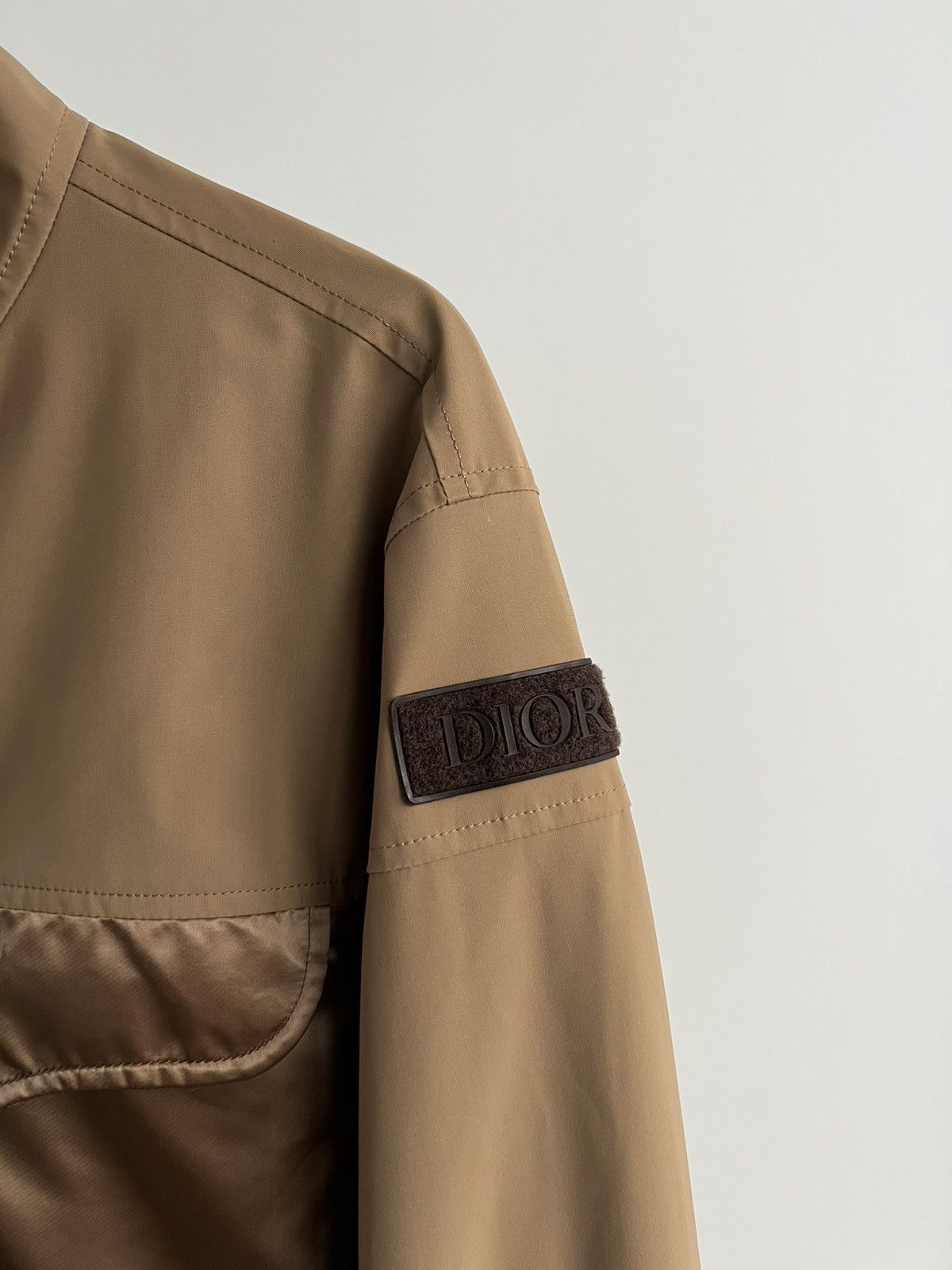 Dior Beige High-Collar Jacket Size US S / EU 44-46 / 1 - 3 Thumbnail