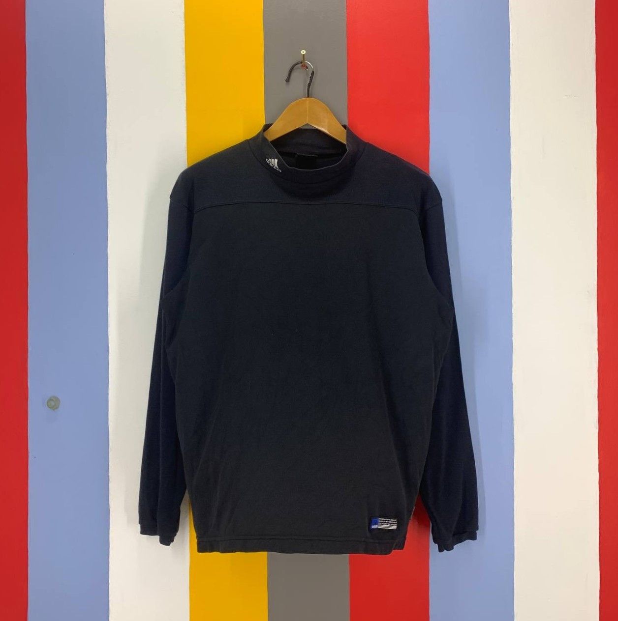 Adidas Y2K Vintage ADIDAS THREE STRIPE Sweatshirt #2338/25 Size US M / EU 48-50 / 2 - 1 Thumbnail