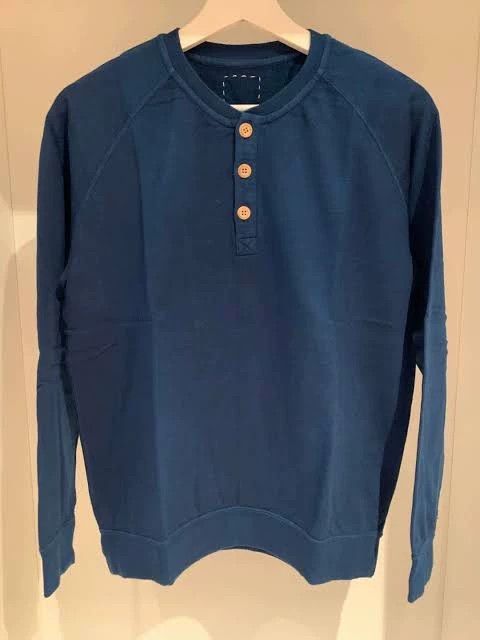 Visvim Visvim Visvim Raglan Long Sleeve Henley T-Shirt-2506 Size US M / EU 48-50 / 2 - 1 Thumbnail