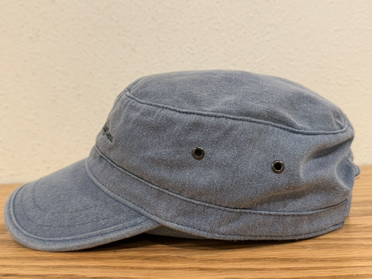 Other Vintage Jay Leno The Tonight Show Blue Denim Military Hat Size ONE SIZE - 3 Thumbnail