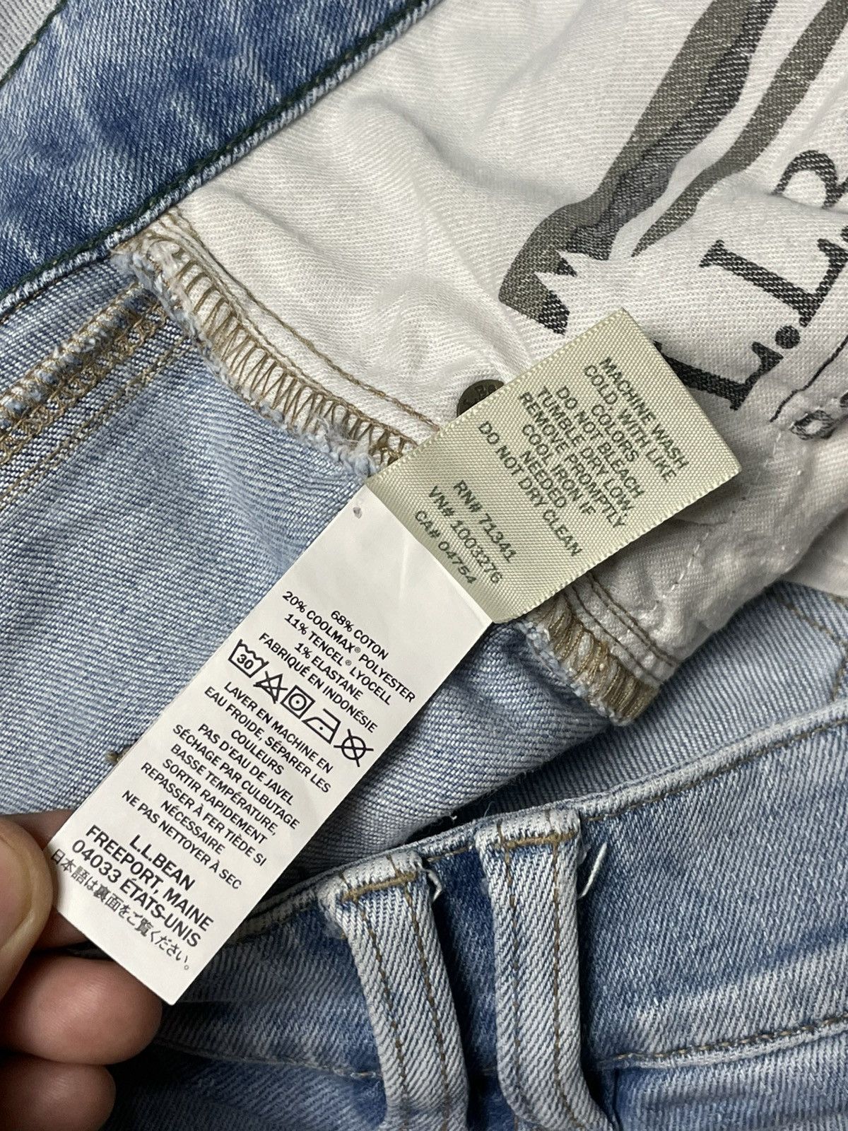 Japanese Brand × L.L. Bean L.L Bean Brand Relaxed Fit Denim (63) Size US 30 / EU 46 - 17 Thumbnail