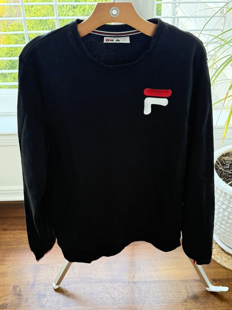 Fila Fila Men's French Terry Crew Neck Sweatshirt Size US L / EU 52-54 / 3 - 1 Thumbnail