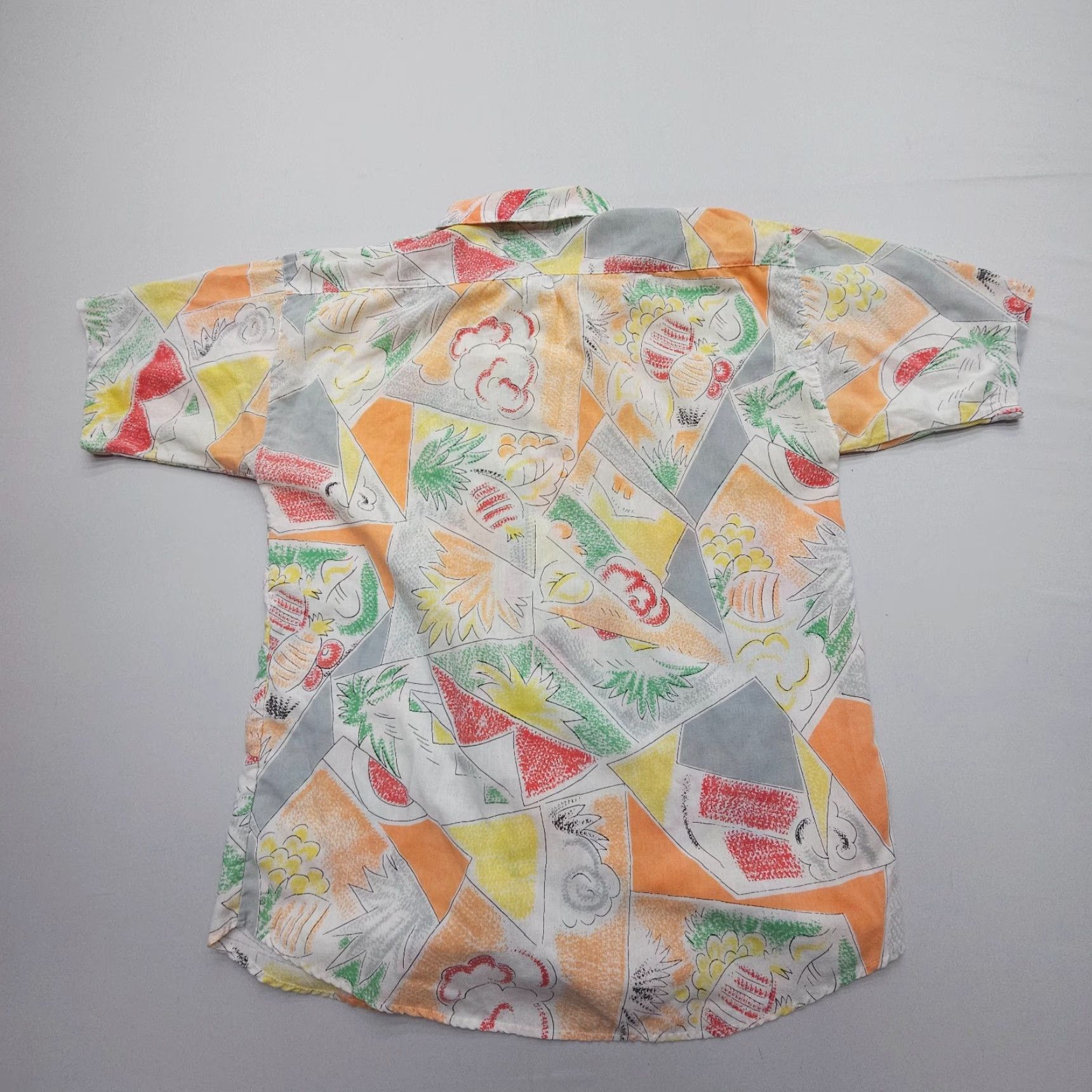CO VINTAGE Surf & Co Hawaiian Shirt Mens M Floral Abstract Mod Print Shirt Size US M / EU 48-50 / 2 - 2 Thumbnail