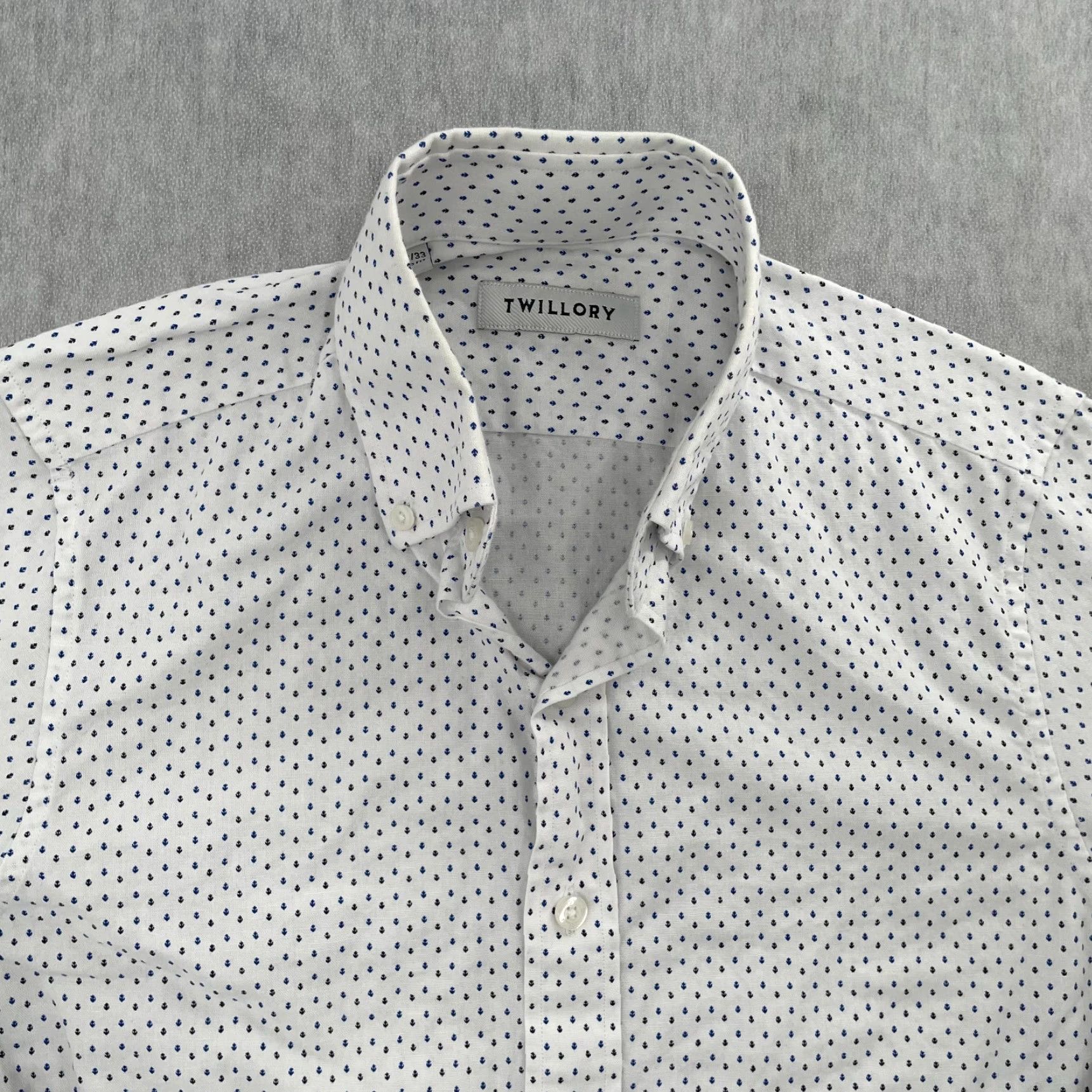 Vintage VINTAGE Twillory Shirt Men Small Long Sleeve Button Down Cotton White Business Casual Size US S / EU 44-46 / 1 - 3 Thumbnail