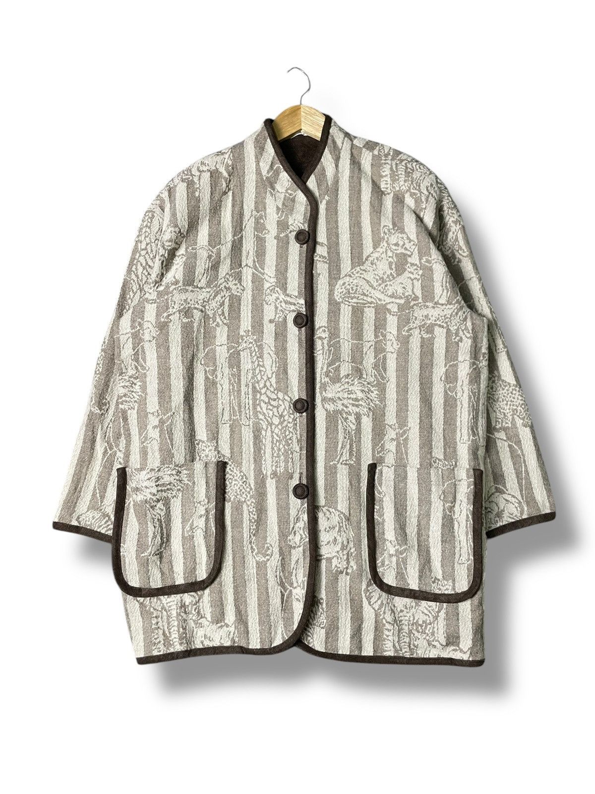 Designer × Japanese Brand × Vintage INCL.UBE Brand Vintage Animal Design Jacket (66) Size US M / EU 48-50 / 2 - 1 Thumbnail