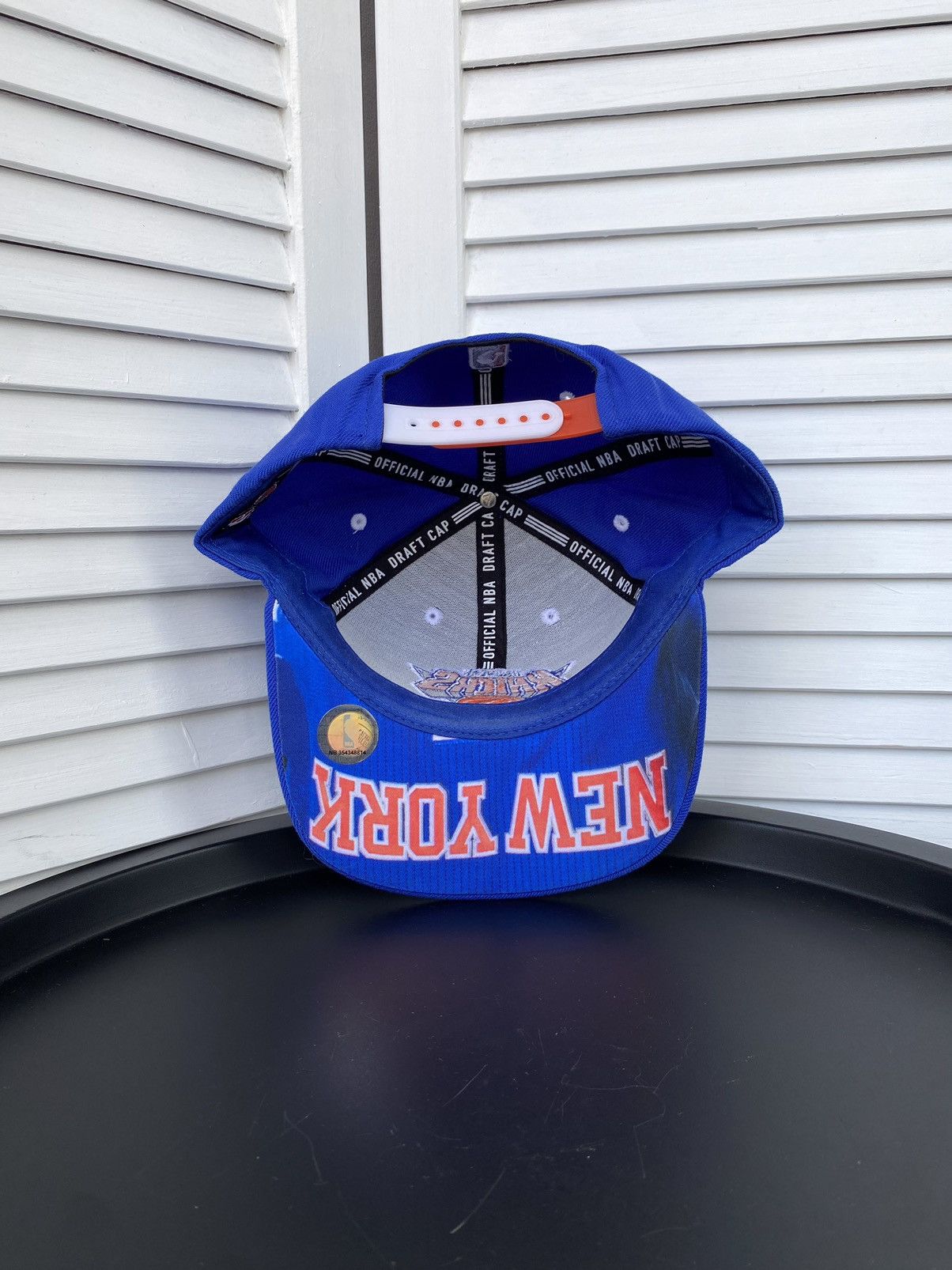 Adidas × NBA Adidas New York Knicks Draft NBA Basketball 2014 Snapback Size ONE SIZE - 11 Thumbnail