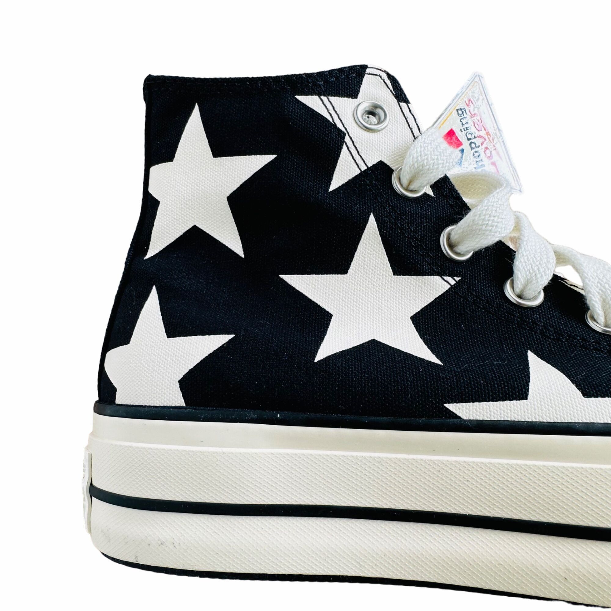 Converse ⭐Converse Chuck Taylor All Star Lift Platform Hi Large Stars Size US 10.5 / IT 40.5 - 8 Thumbnail