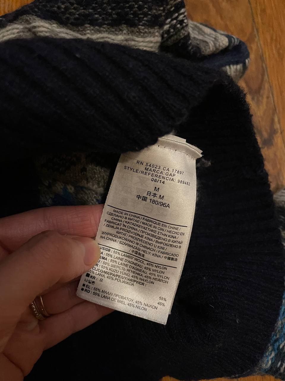 Gap Vintage sweater gap knit avant gard medium Size US M / EU 48-50 / 2 - 8 Thumbnail