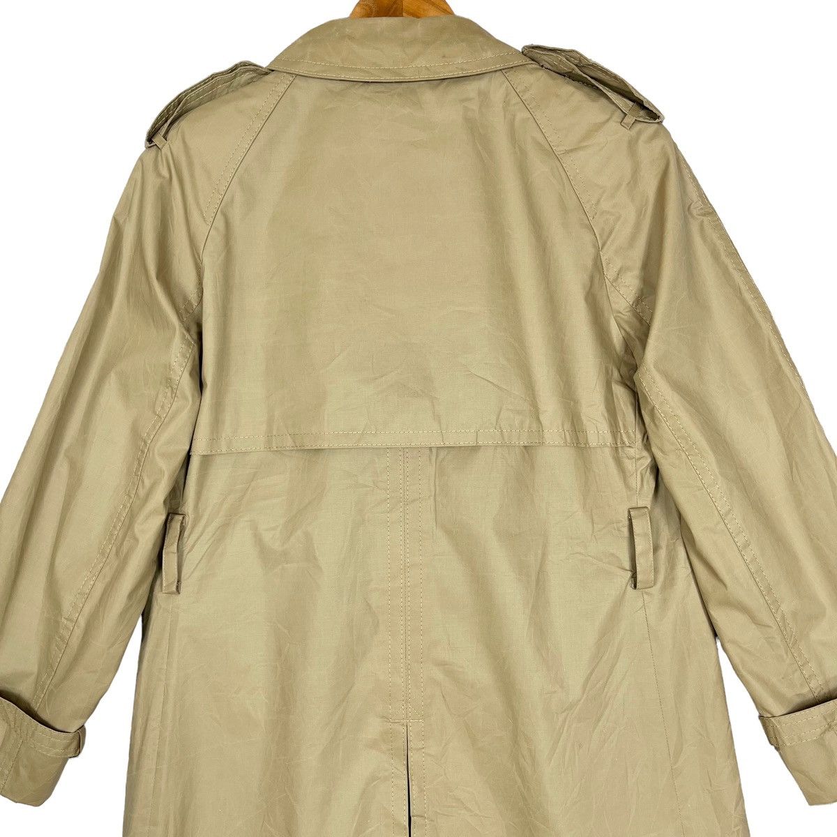 Designer × Vintage × Yves Saint Laurent Vintage YSL Yves Saint Laurent Double Breasted Trench Coat Size S / US 4 / IT 40 - 12 Thumbnail