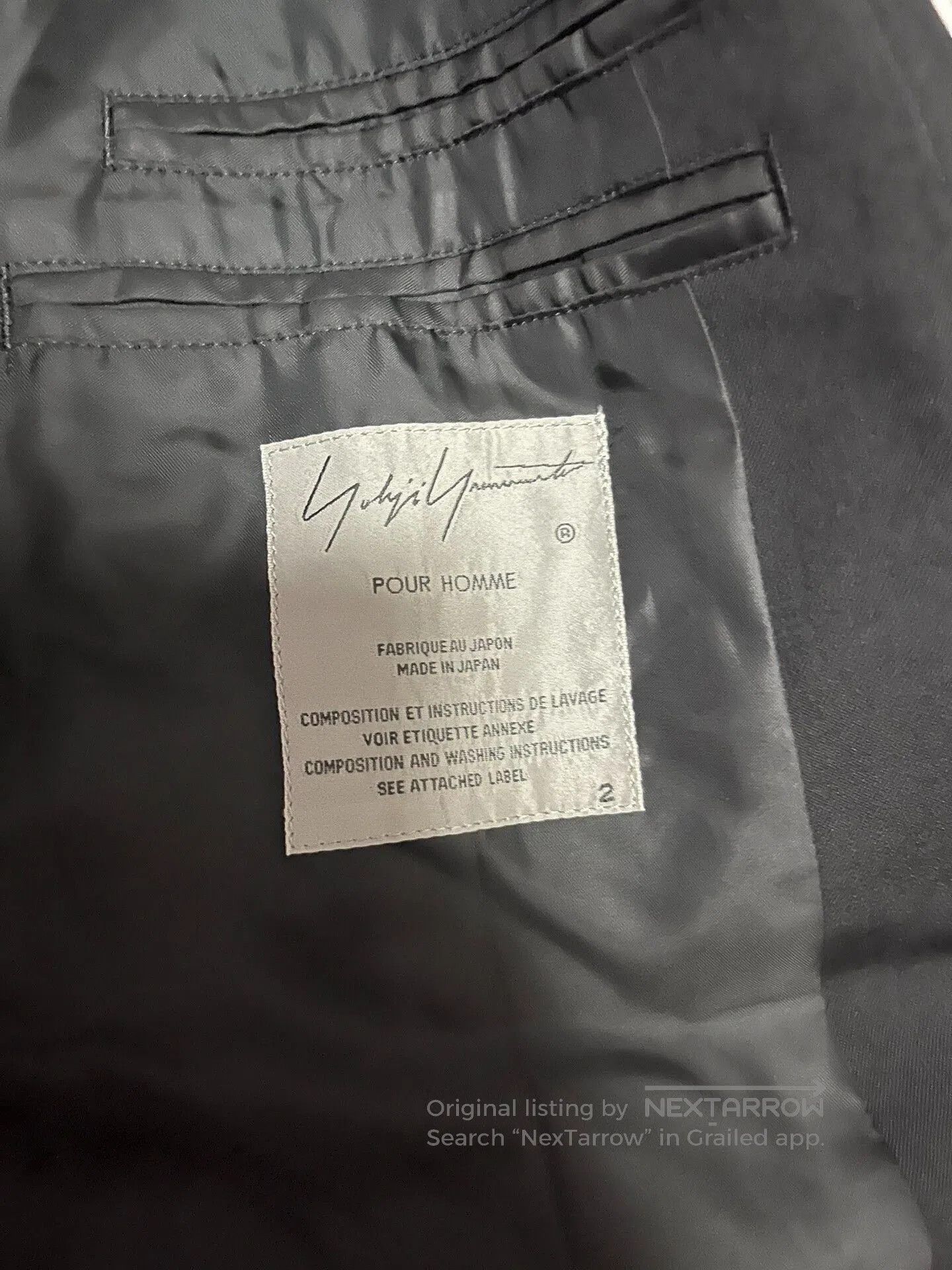 Yohji Yamamoto Yohji Yamamoto Black Double. Size US M / EU 48-50 / 2 - 5 Thumbnail