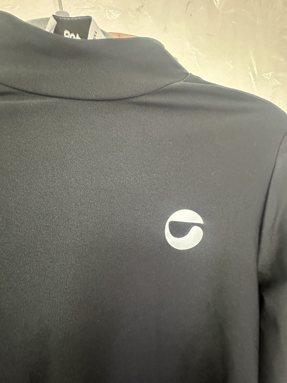 Coperni Black long sleeve shirt with reflective sign. Size L / US 10 / IT 46 - 2 Thumbnail