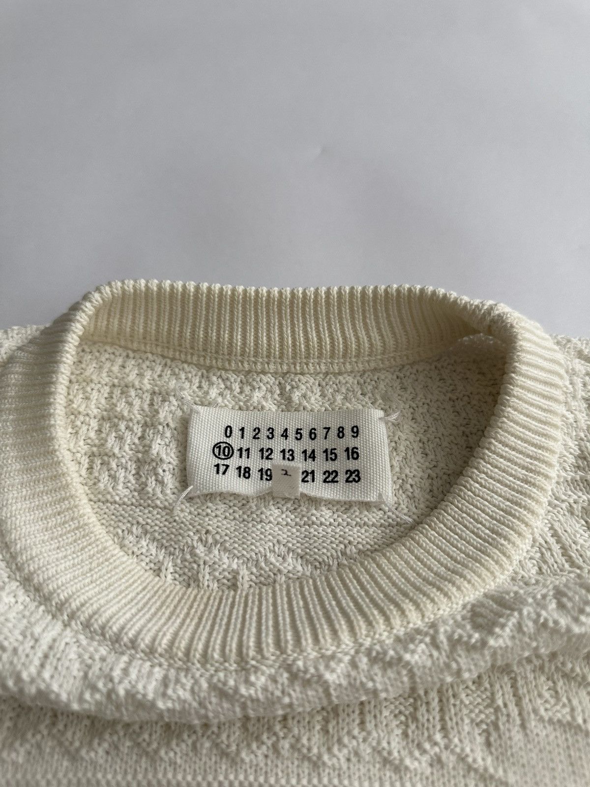 Maison Margiela Maison Margiela Irregular Texture Sweater Size US L / EU 52-54 / 3 - 5 Thumbnail