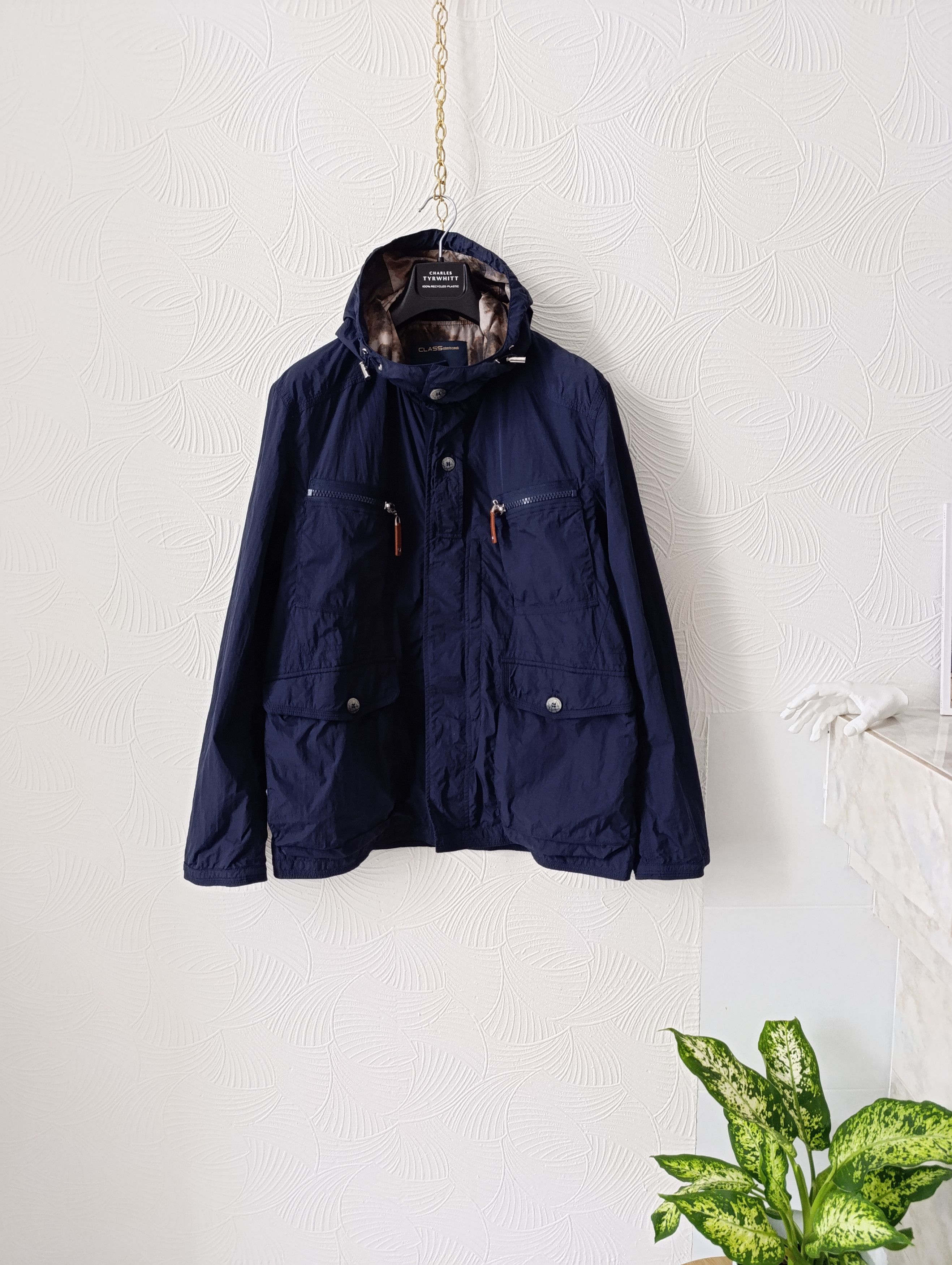 Roberto Cavalli ROBERTO CAVALLI CLASS NYLON MULTIPOCKET JACKET Size US L / EU 52-54 / 3 - 1 Thumbnail