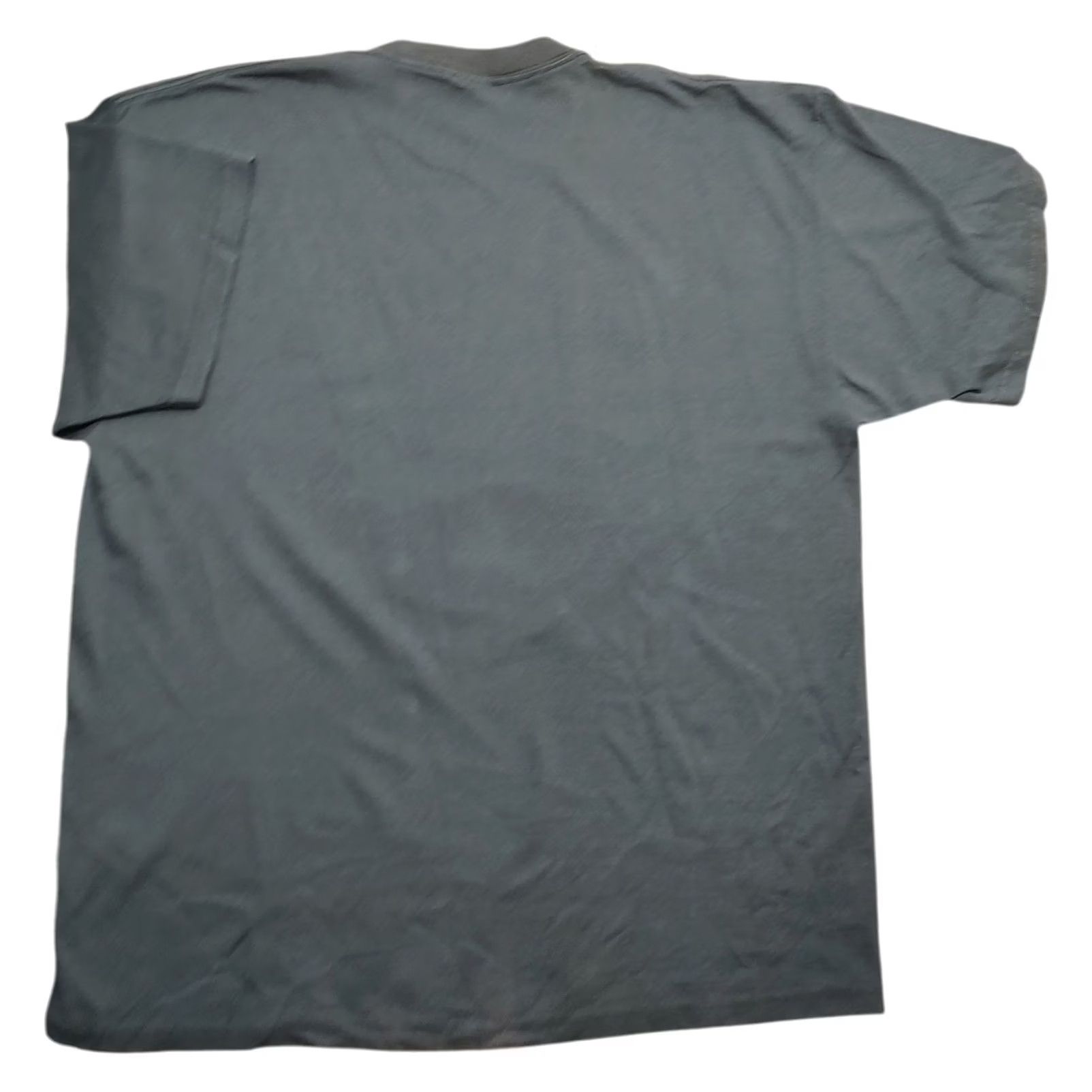Fruit Of The Loom VINTAGE 90s Fruit of the Loom T-Shirt XL Faded Black Eagle United States Mens Size US XL / EU 56 / 4 - 3 Thumbnail