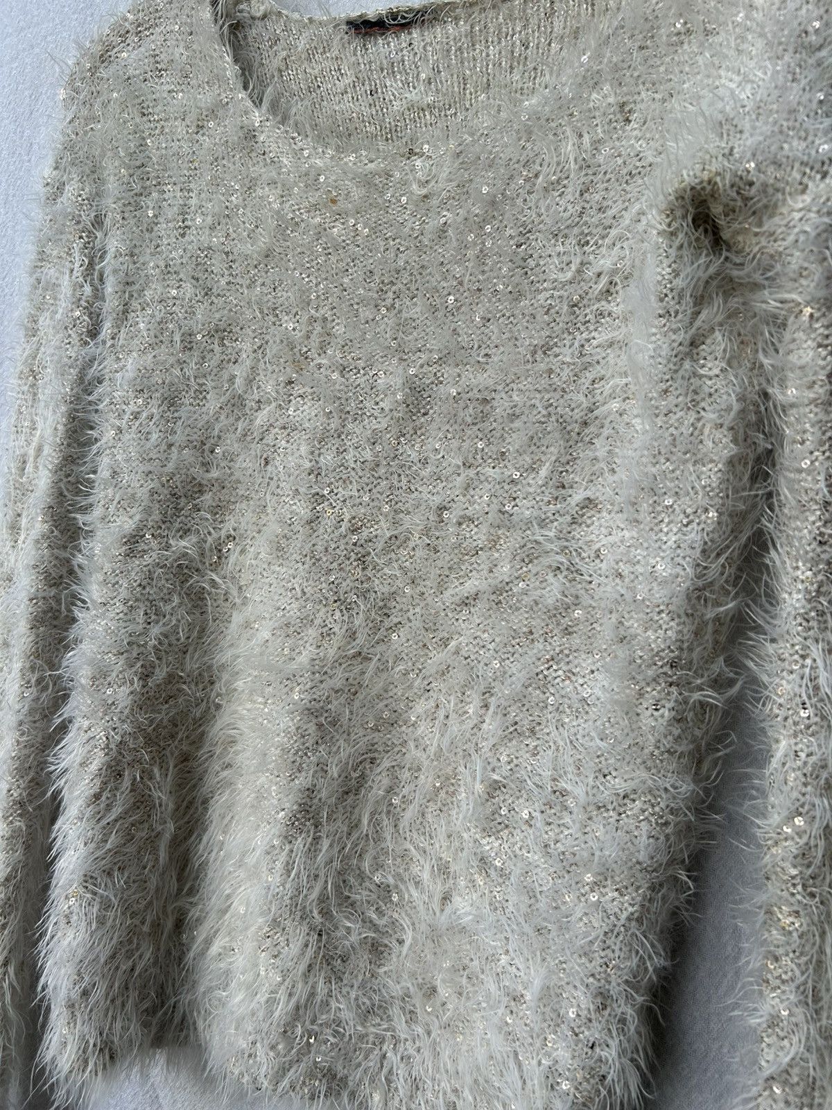 Japanese Brand Undefined Fuzzy Mohair Grunge Knit Avantgarde Styled Size US S / EU 44-46 / 1 - 3 Thumbnail