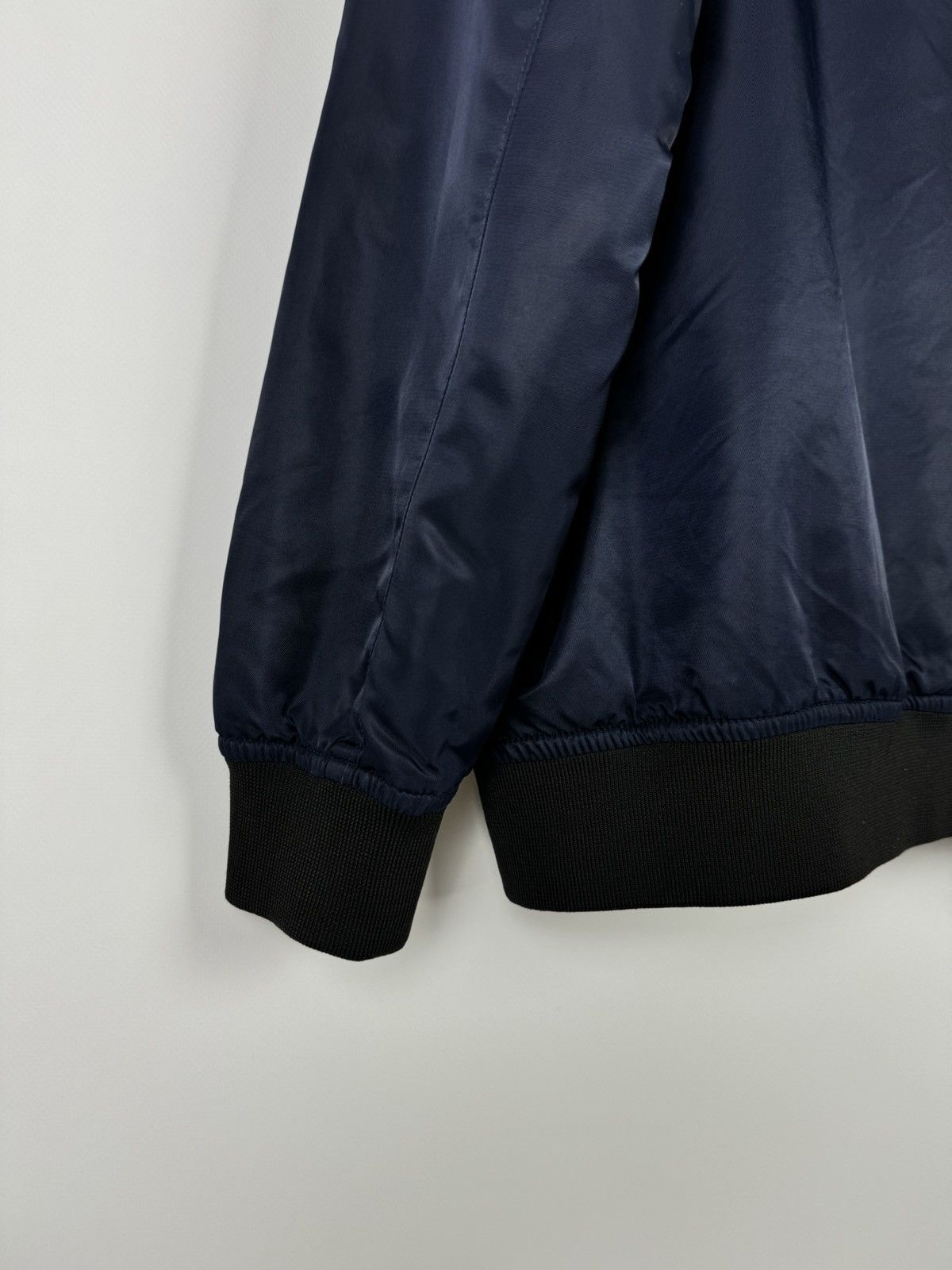Stussy Stussy Embroidery Logo Basic Navy Bomber Jacket Size US S / EU 44-46 / 1 - 13 Thumbnail