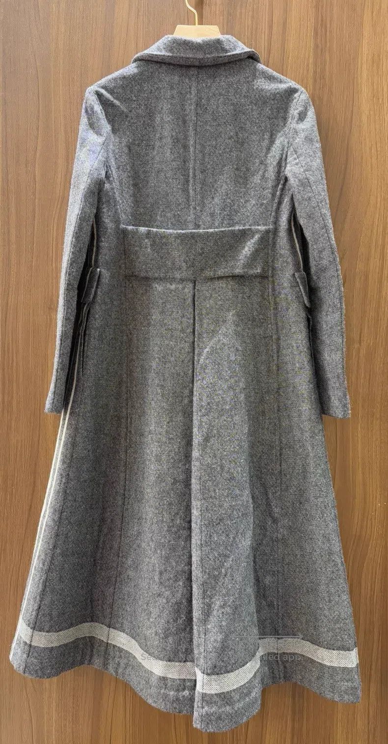 Dior Dior Grey wool coat Size XS / US 0-2 / IT 36-38 - 4 Thumbnail
