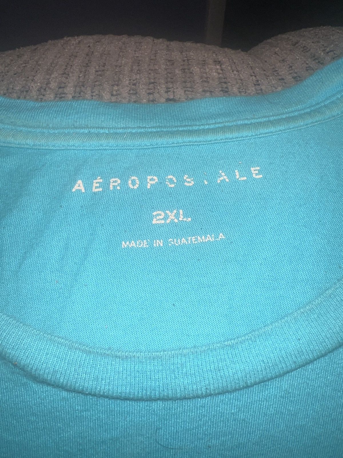 Aeropostale Aeropostale Aero New York 87 Logo Tee Size US XXL / EU 58 / 5 - 5 Thumbnail