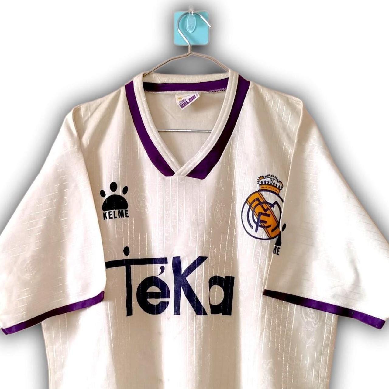 Other Real Madrid Spain 1994 1995 1996 Fan Shirt Kelme Jersey Size US XL / EU 56 / 4 - 1 Thumbnail