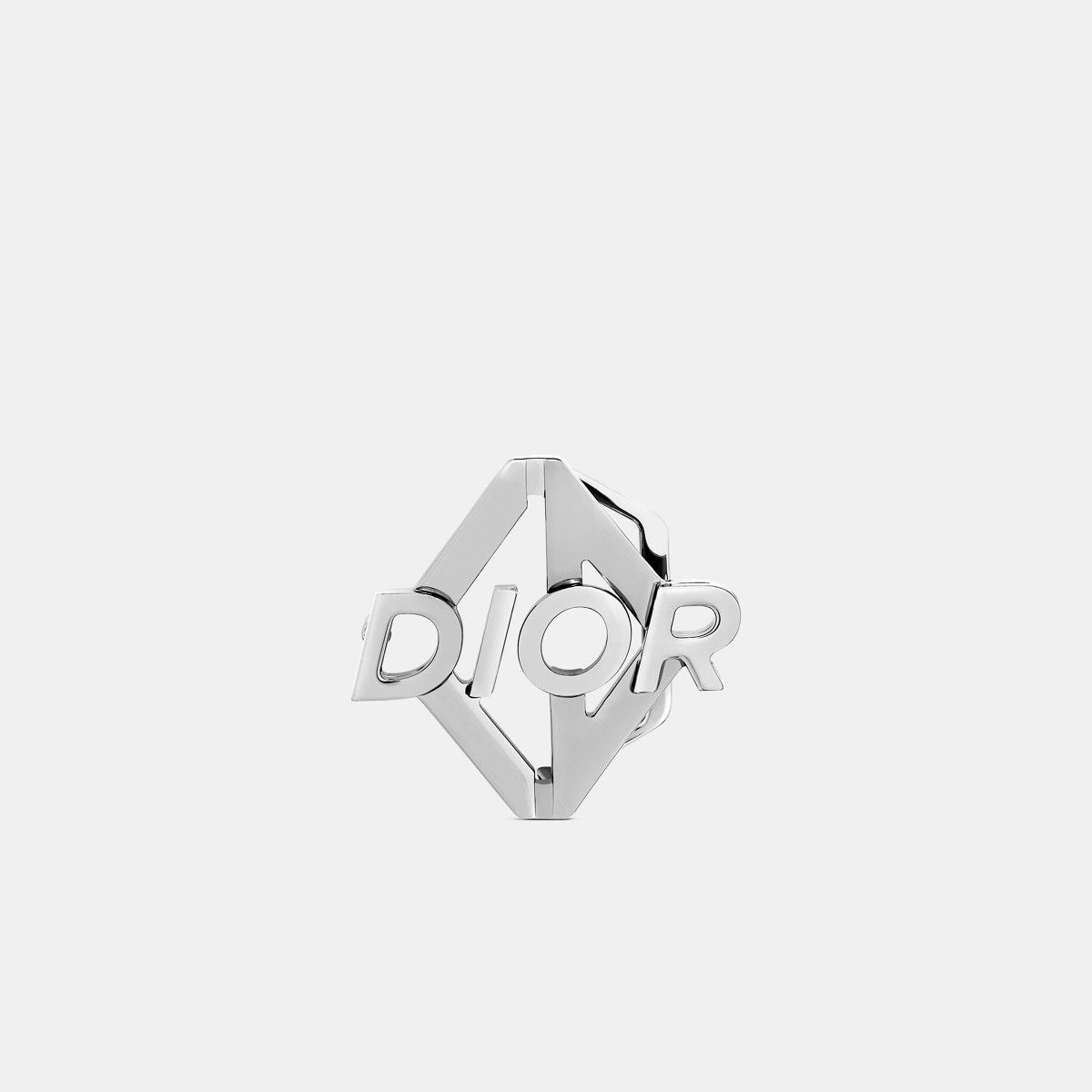 Dior o1bcso1str0126 Size: OS/Cd Diamond Belt Buckle in Silver Size ONE SIZE - 1 Thumbnail