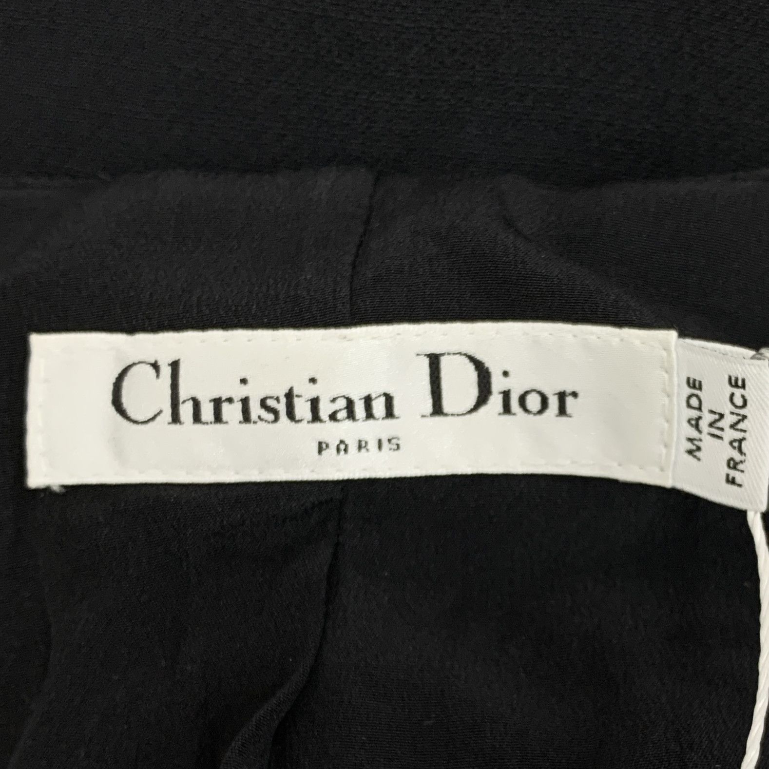 Dior Dior Dress Side Button Cotton Black (Size 34) Size XXS / US 00 / IT 34 - 2 Thumbnail
