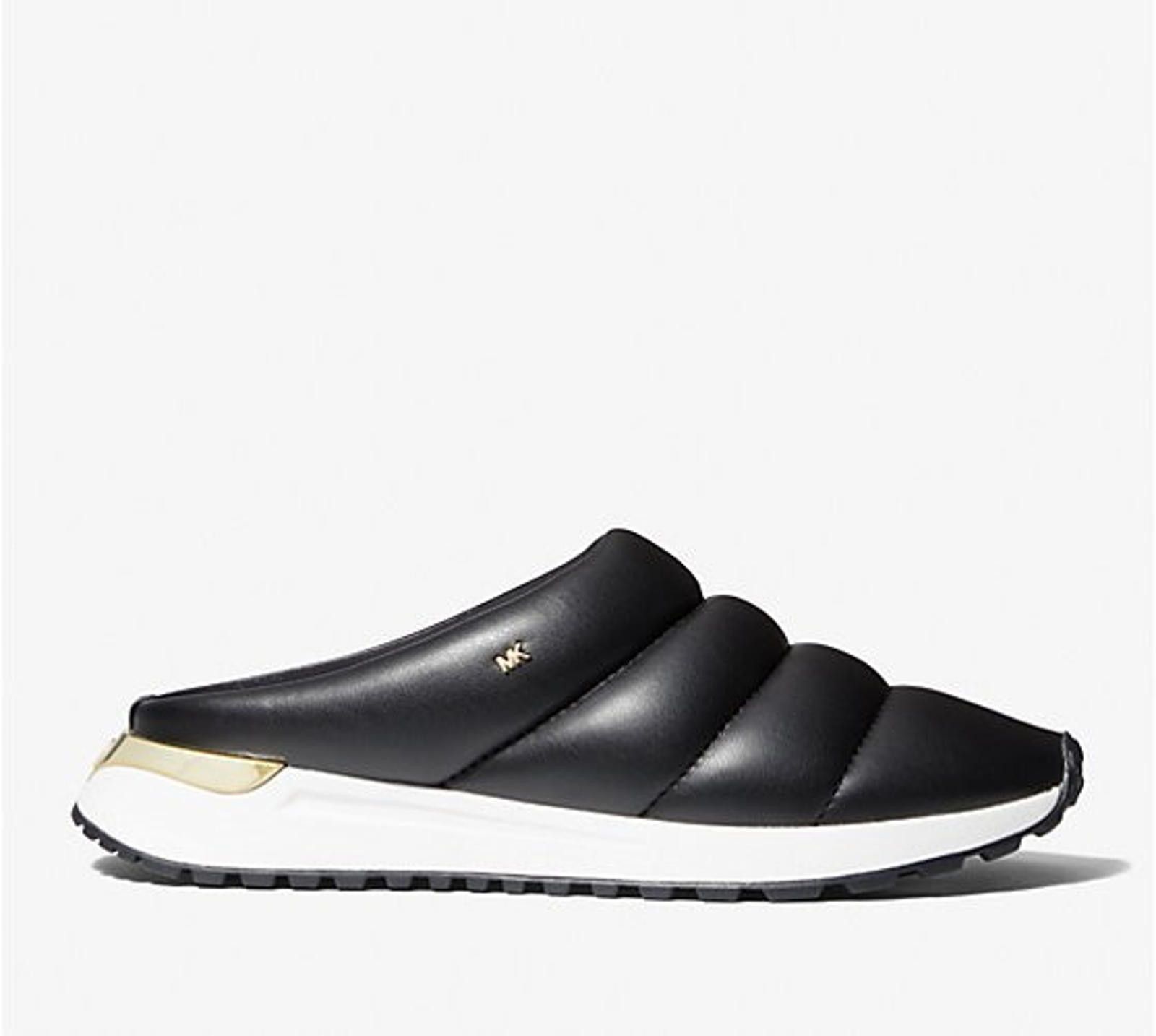 Michael Kors Michael Kors Womens Epic Slip On Mule Sneakers Nappa Quilted Size US 10 / IT 40 - 2 Thumbnail