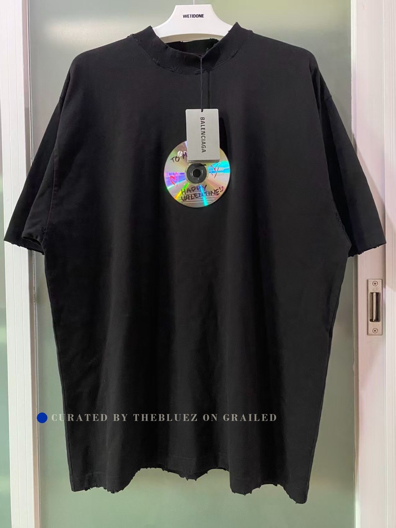 Balenciaga Balenciaga Letter CD Short Sleeve Size US M / EU 48-50 / 2 - 1 Thumbnail