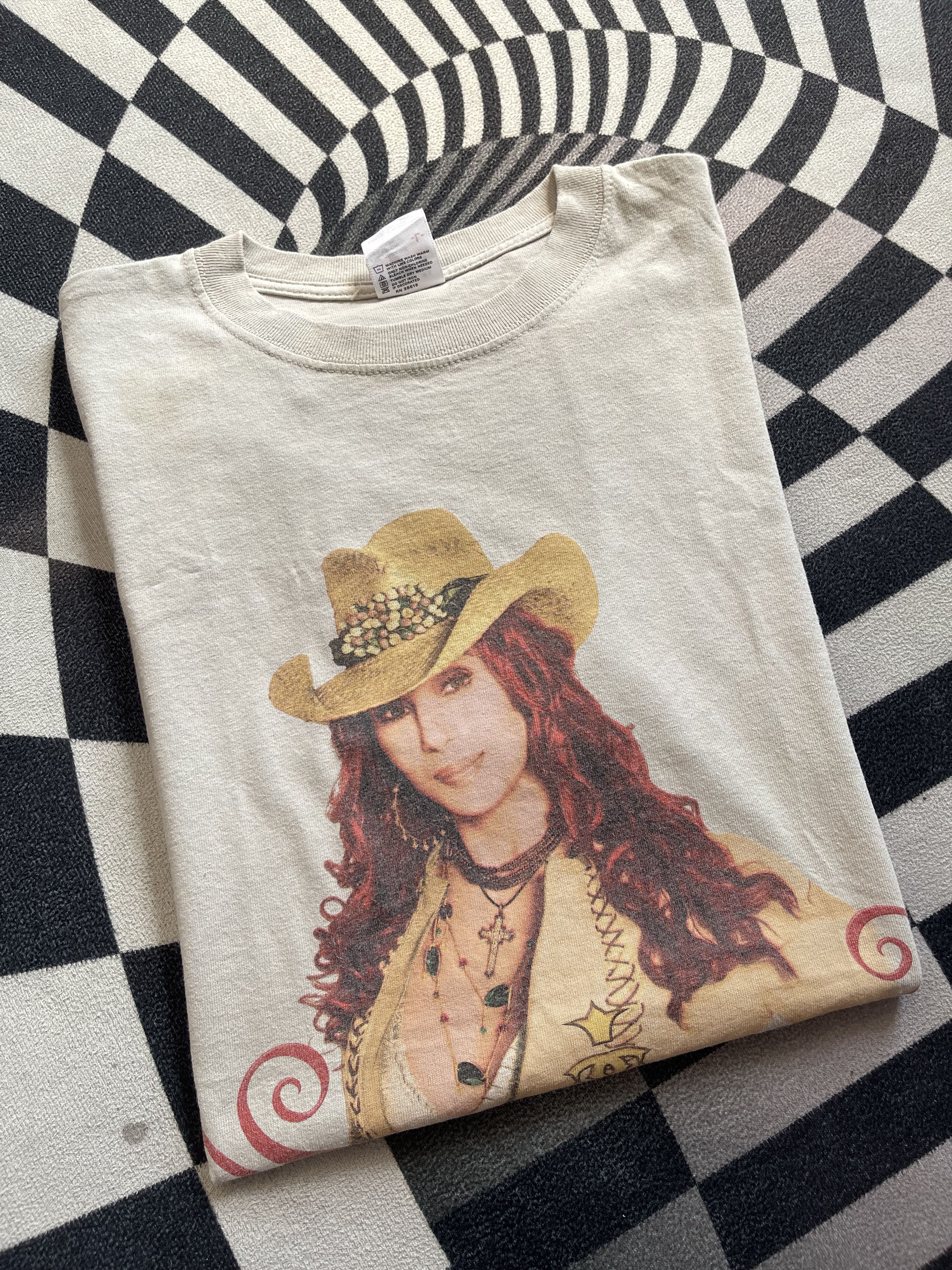 Band Tees Vintage Cher Living Proof Tour Shirt 2002-2003 Size US L / EU 52-54 / 3 - 1 Thumbnail