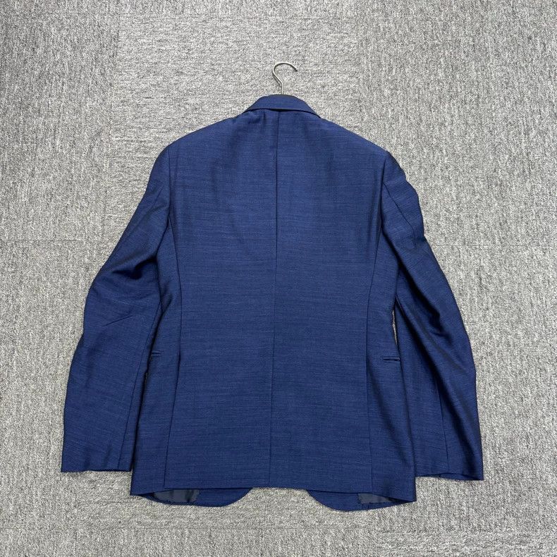 Louis Vuitton Louis Vuitton Blue Wool Suit Jacket-2506 Size US M / EU 48-50 / 2 - 2 Thumbnail