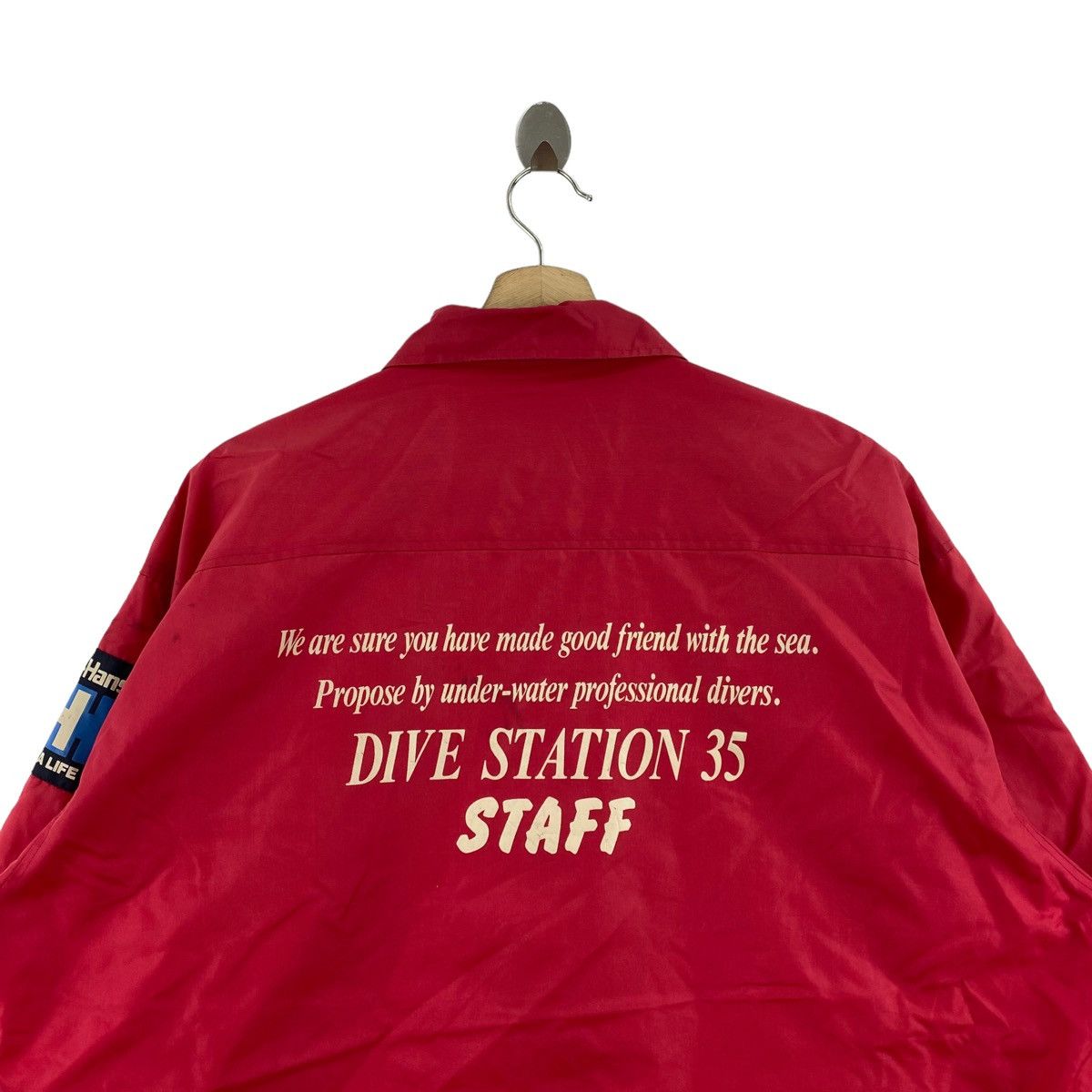 Helly Hansen HELLY HANSEN Dive Station 35 Staff Red Windbreaker Coach Size US XXL / EU 58 / 5 - 2 Thumbnail