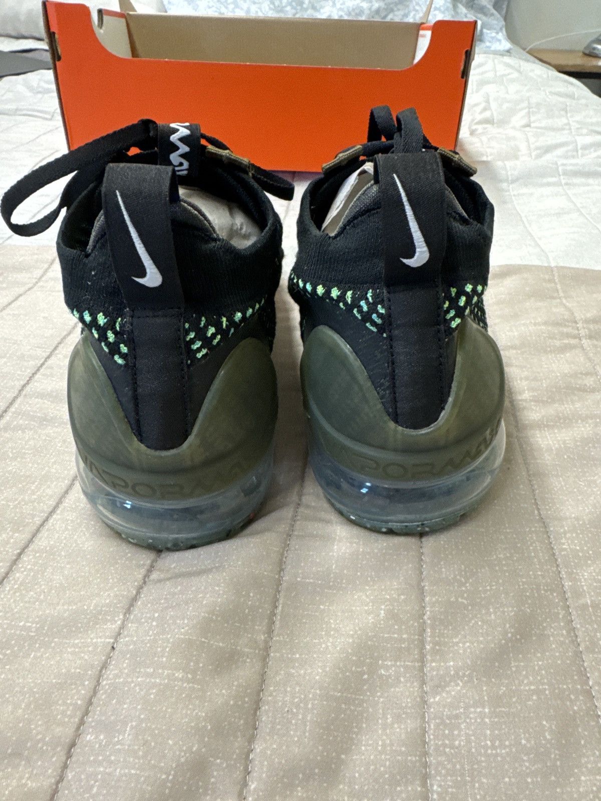 Nike Nike VAPORMAX FK 2021 chlorophyll flyknit Size US 9.5 / EU 42-43 - 7 Thumbnail