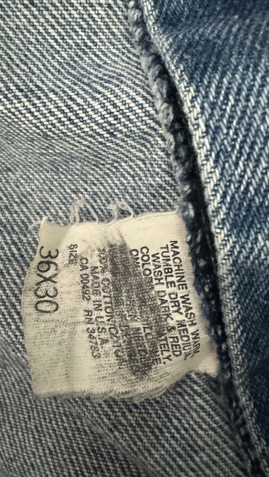 Lee × Vintage Lee jeans Size US 36 / EU 52 - 4 Thumbnail