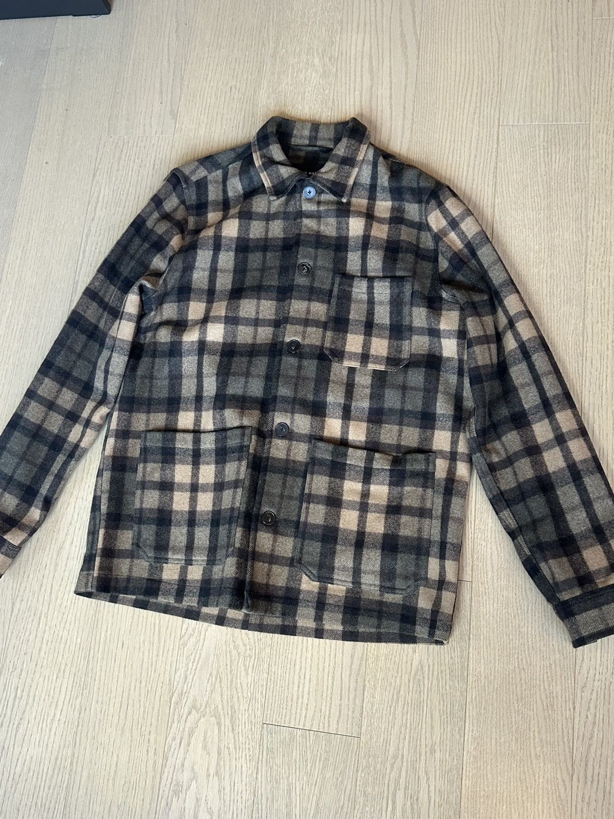 A Day's March Wool Flannel Chore Jacket Size US M / EU 48-50 / 2 - 1 Thumbnail