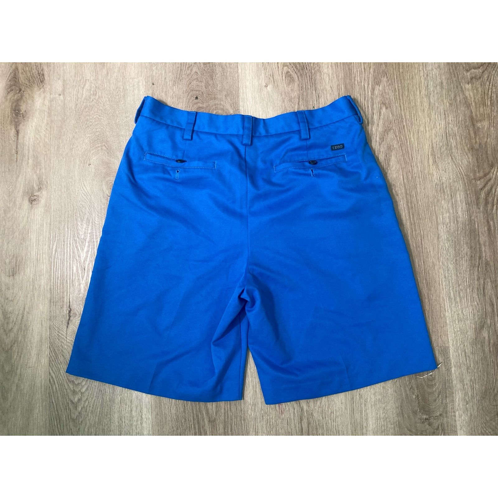 Izod Izod Golf Shorts Blue Men's 30 Flat-Front Casual Sportswear Size US 32 / EU 48 - 9 Thumbnail