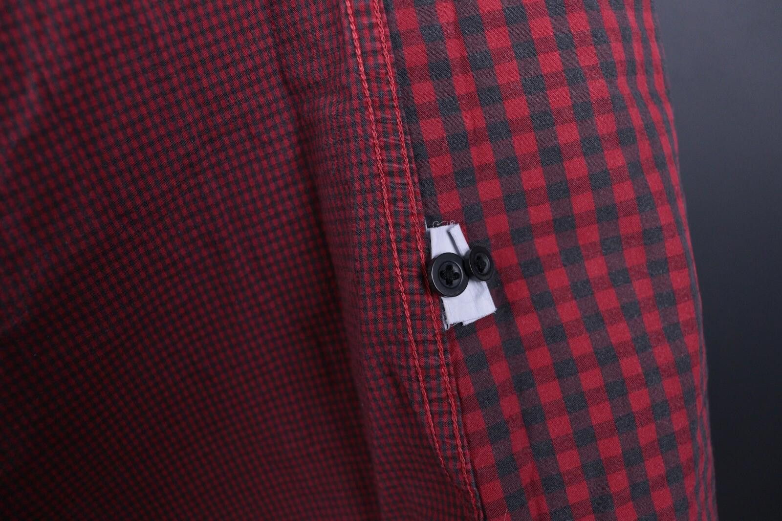 Desigual Desigual Regular Fit Red Check Button Down Shirt Size S Size US S / EU 44-46 / 1 - 11 Thumbnail