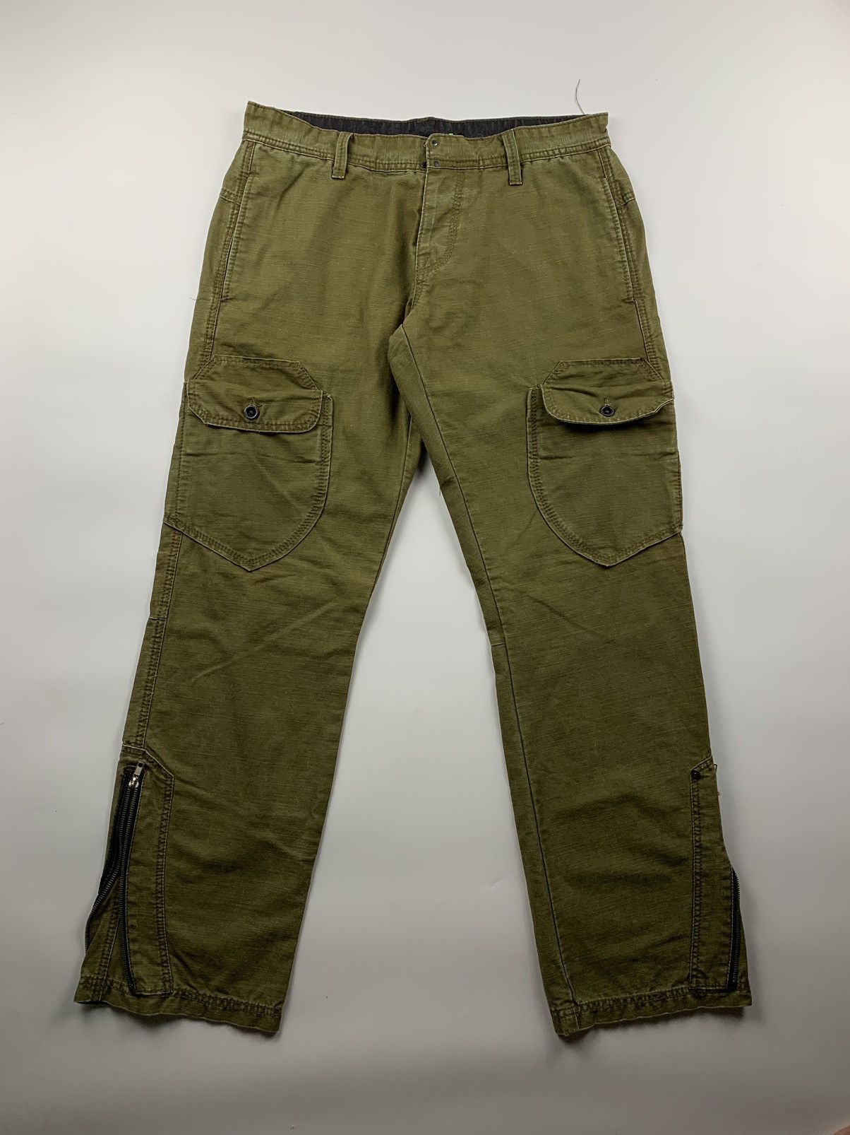 JNCO JNCO Blackhawk Cargo Pants Size US 35 - 1 Thumbnail