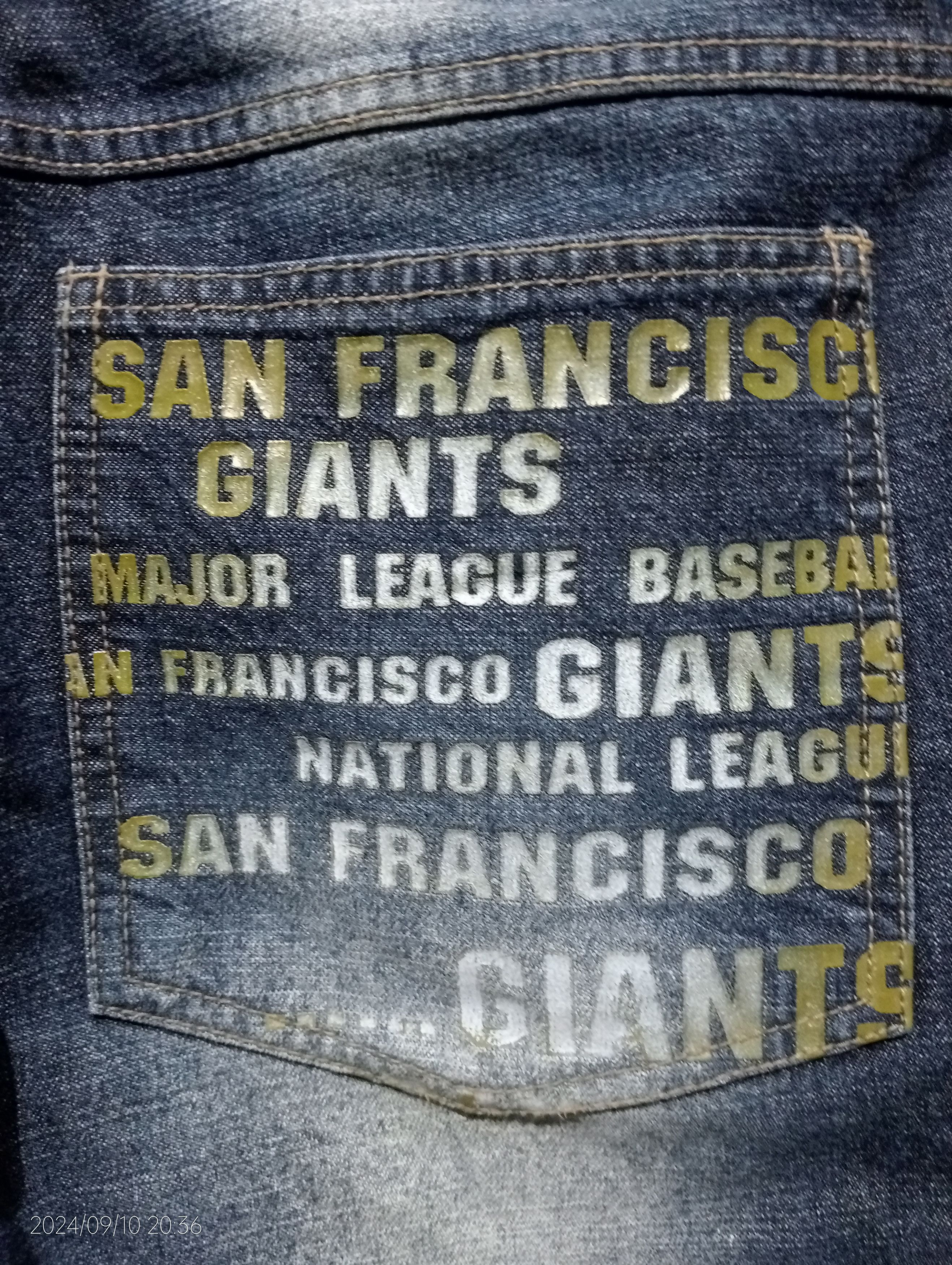 MLB Vintage MLB Jeans Very Rare Size US 30 / EU 46 - 9 Thumbnail