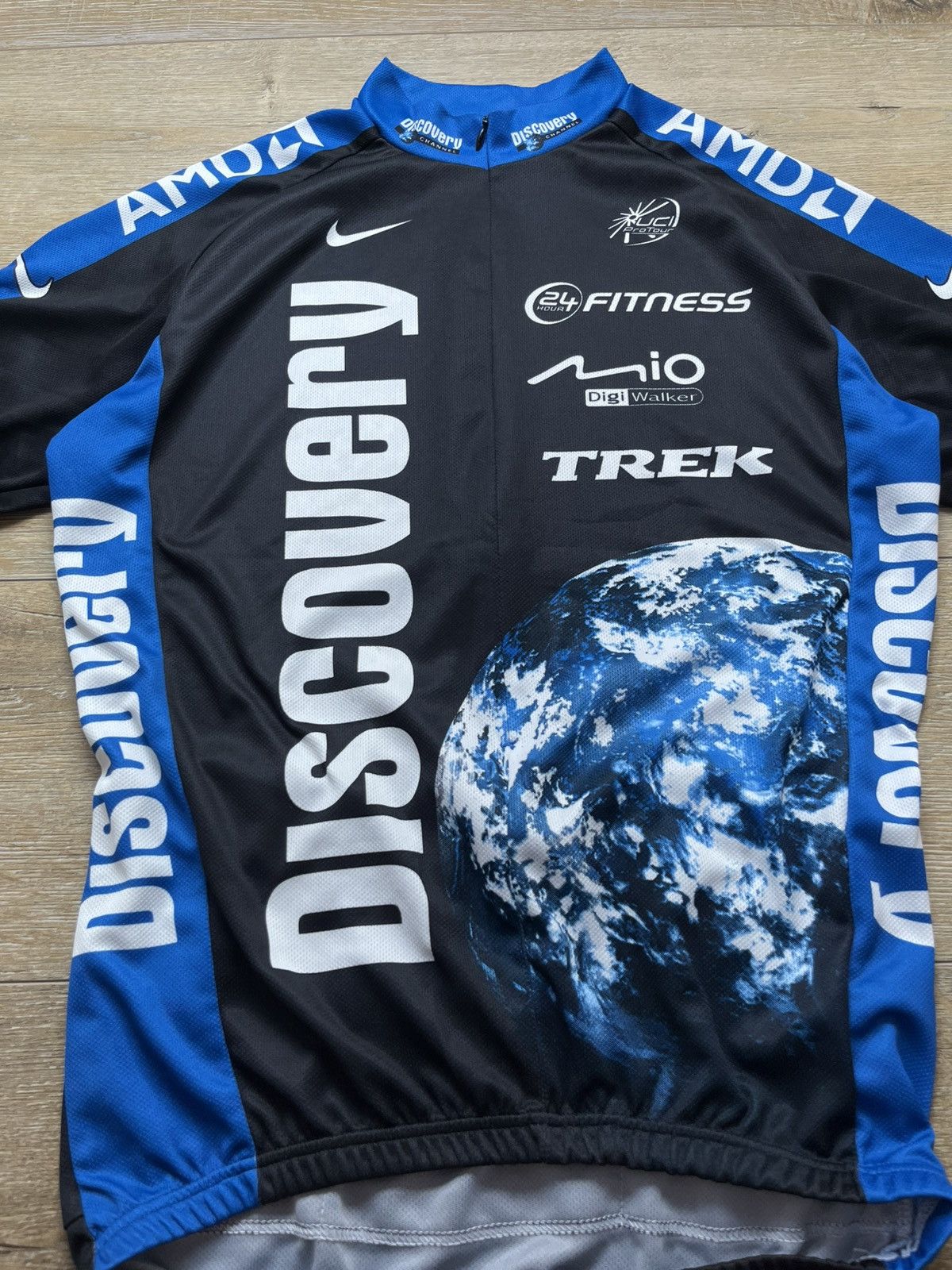 Nike VINTAGE NIKE DISCOVERY CYLCING JERSEY Y2K Size US M / EU 48-50 / 2 - 3 Thumbnail