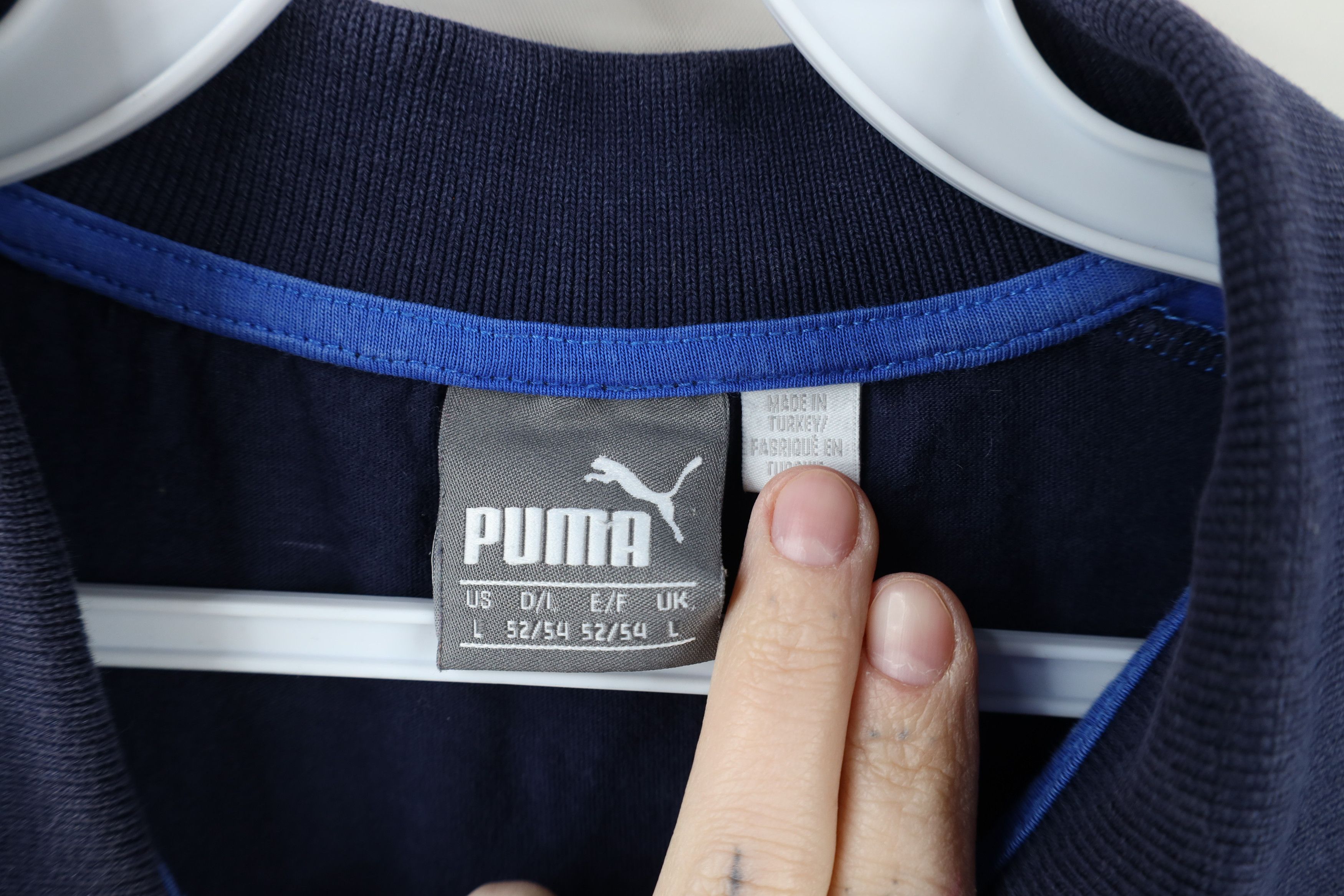 Puma × Vintage Vintage Puma Italy Striped World Cup Soccer Jersey Polo Size US L / EU 52-54 / 3 - 7 Thumbnail