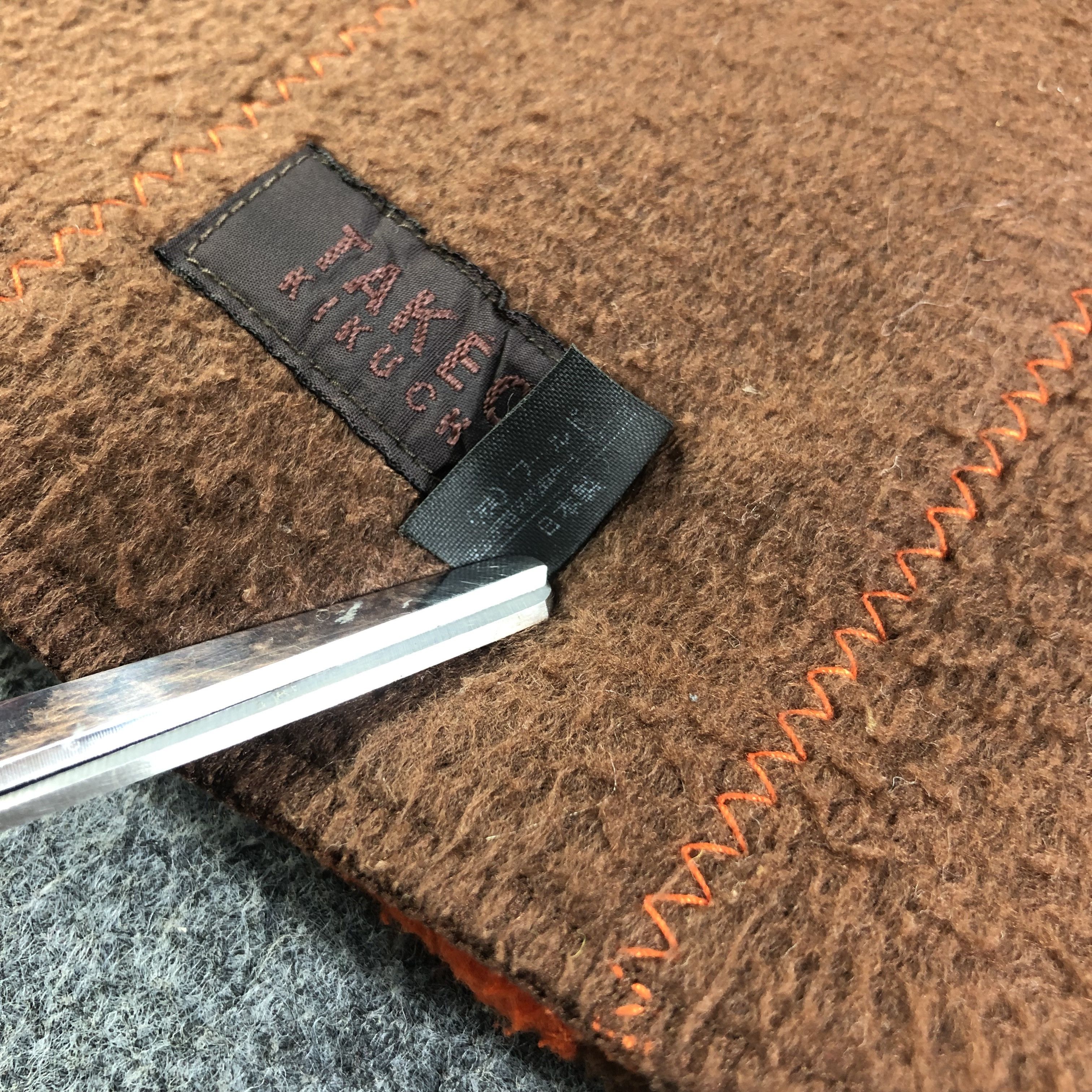 Takeo Kikuchi Takeo Kikuchi Wool Scarf Muffler V1095 Size ONE SIZE - 6 Thumbnail