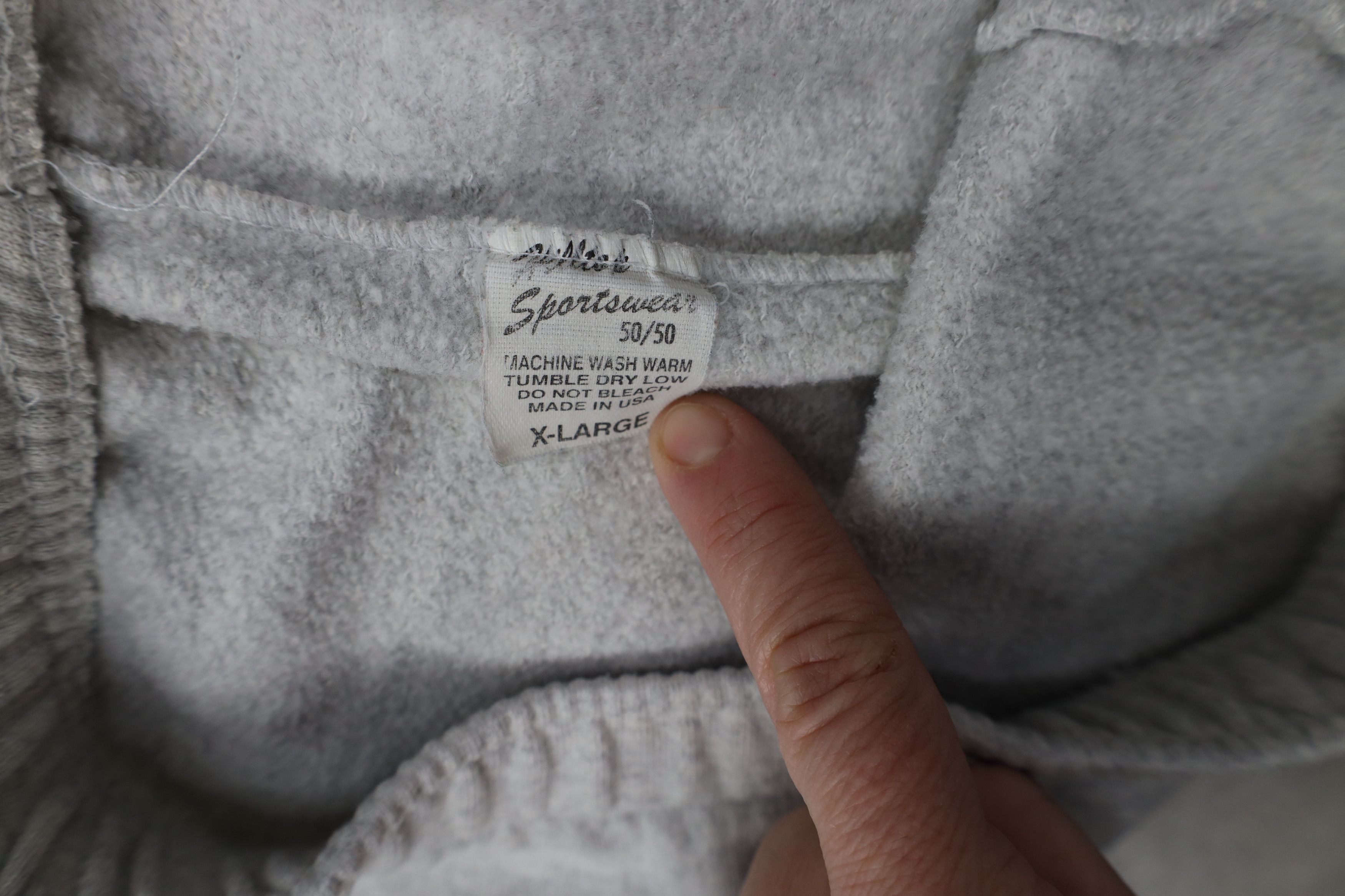 Vintage Vintage 70s 80s Streetwear Sweatpants Joggers Gray USA Size 30" / US 8 / IT 44 - 7 Thumbnail