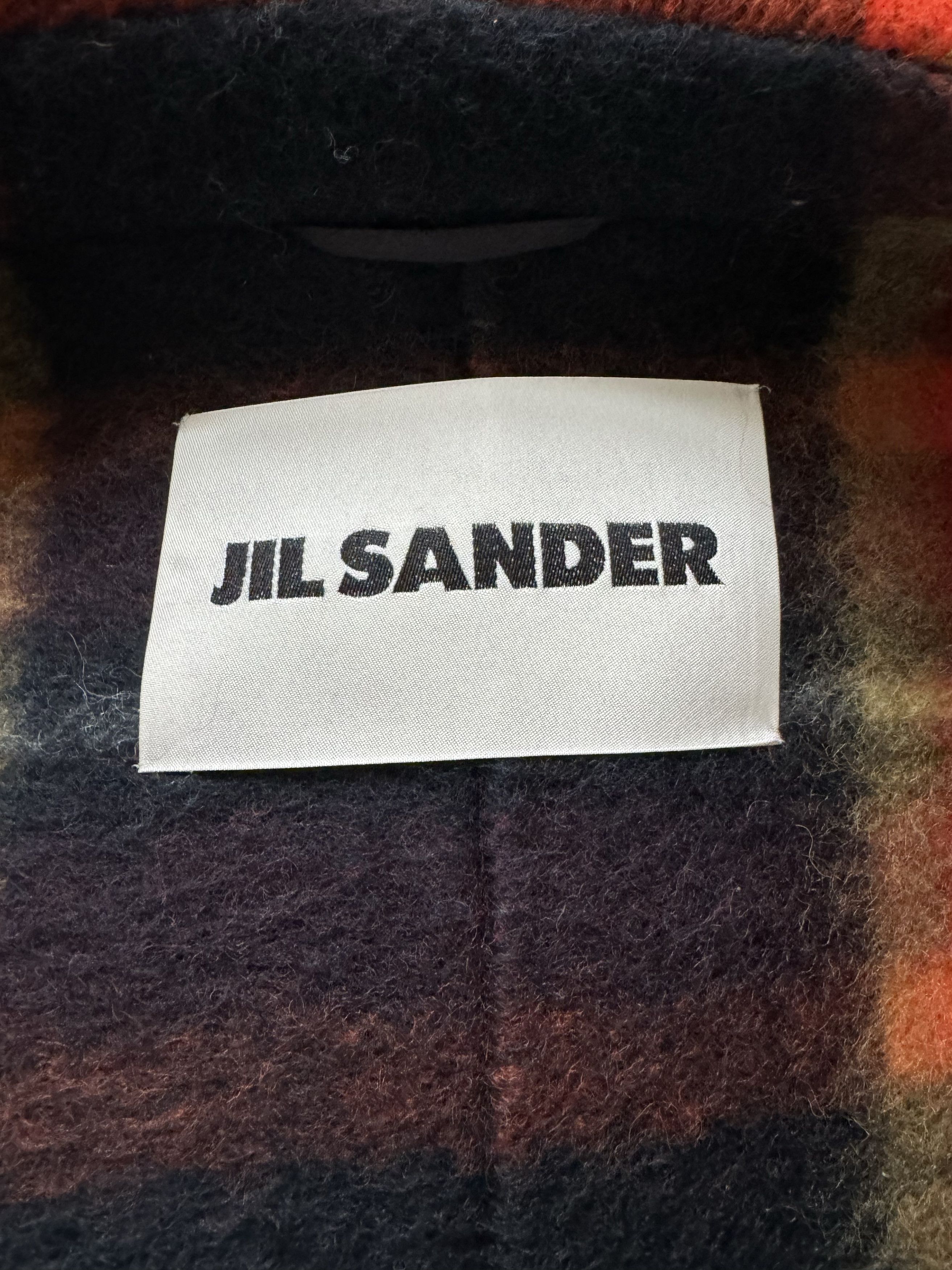 Jil Sander Checked Wool Sport Coat Size US S / EU 44-46 / 1 - 3 Thumbnail