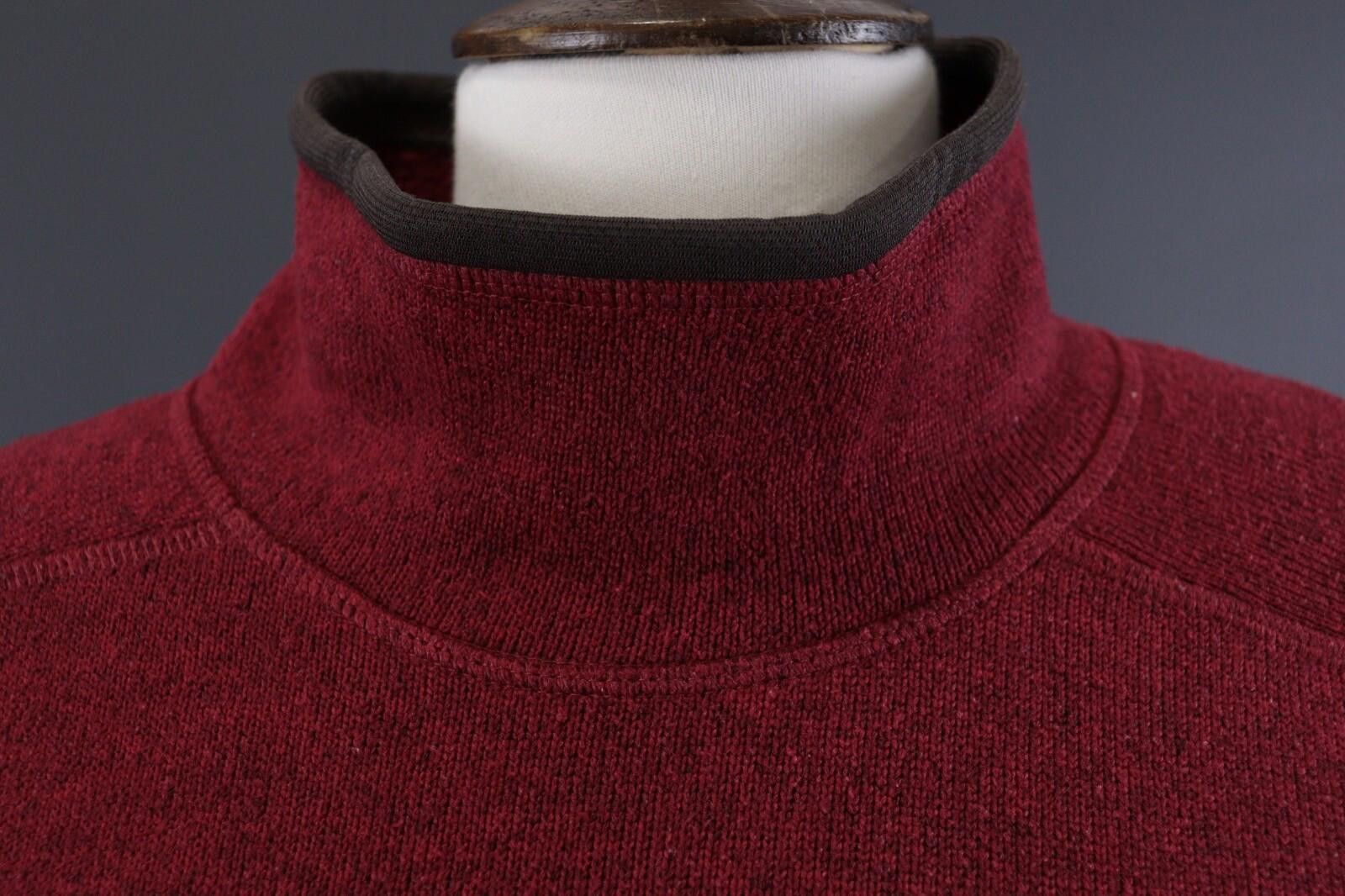 Patagonia Patagonia Red Mock Neck Full Zip Hiking Fleece Jacket Size L Size L / US 10 / IT 46 - 4 Thumbnail